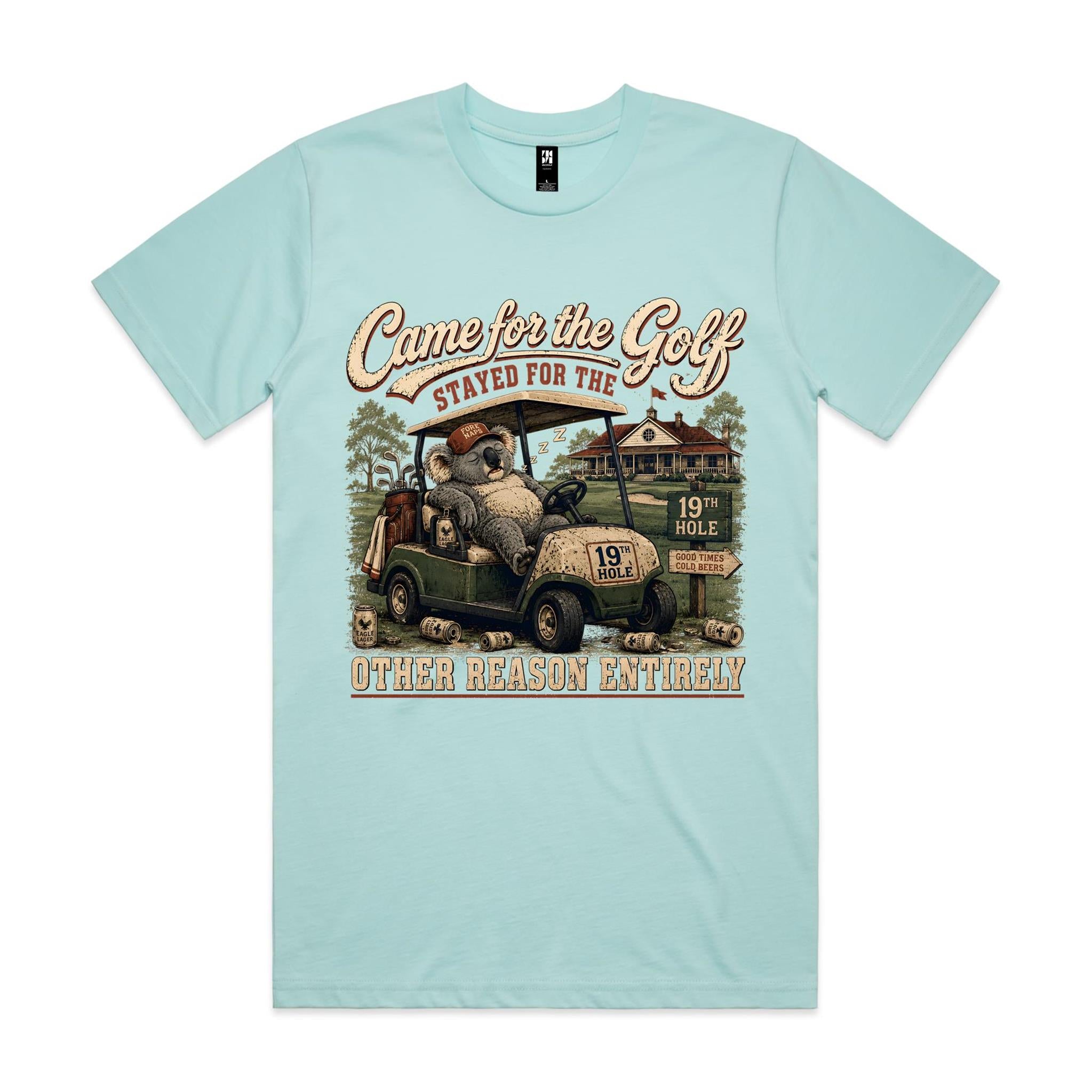 Came for the Golf — Stayed for the 19th Hole | Koala Golf Tee