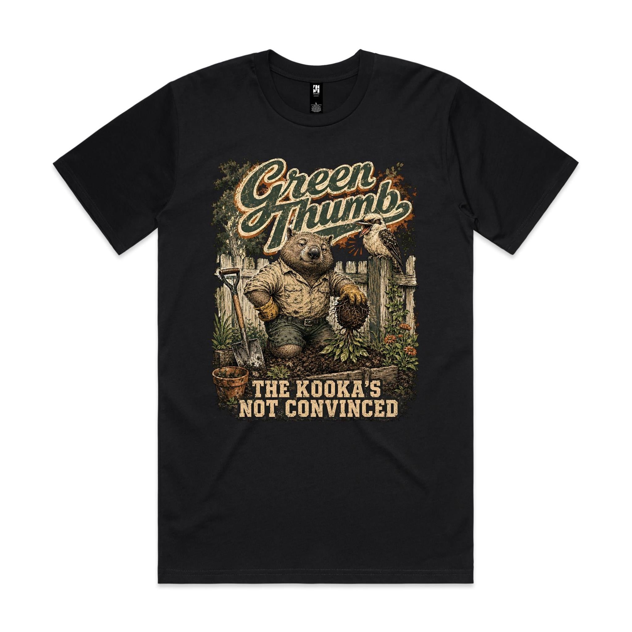 Green Thumb | Wombat Gardener Tee