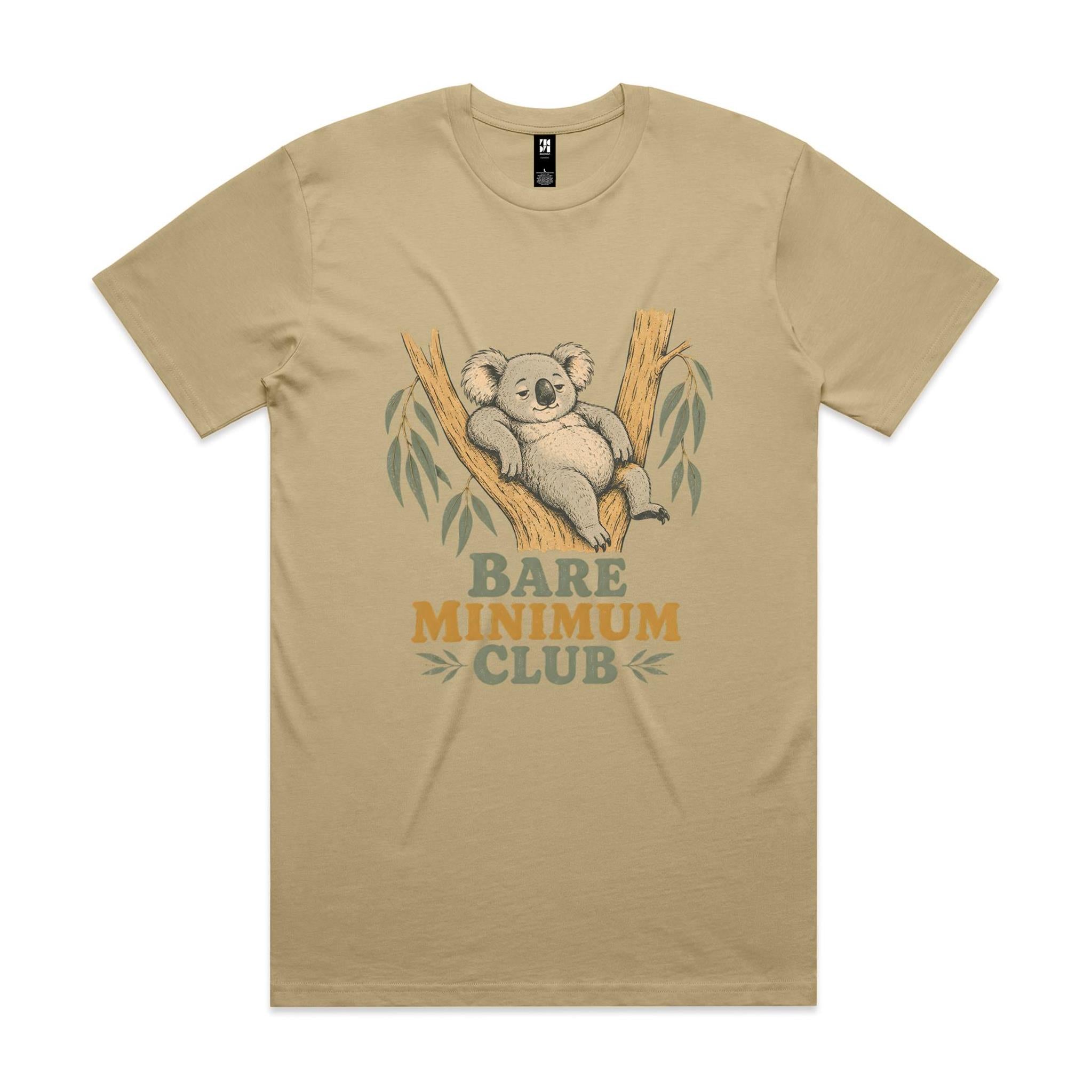 Bare Minimum Club — Lazy Koala Tee
