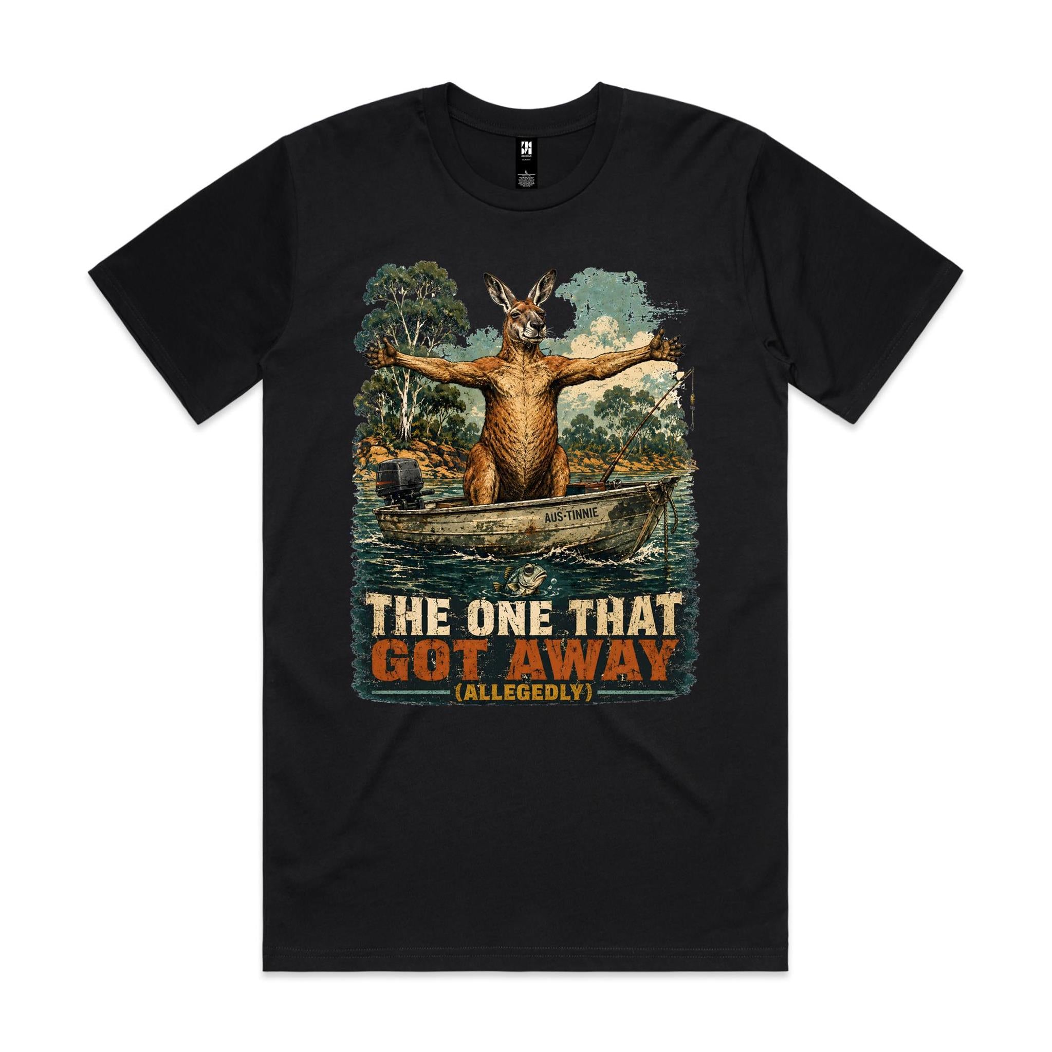 The One That Got Away (Allegedly) — Kangaroo Fishing Tee