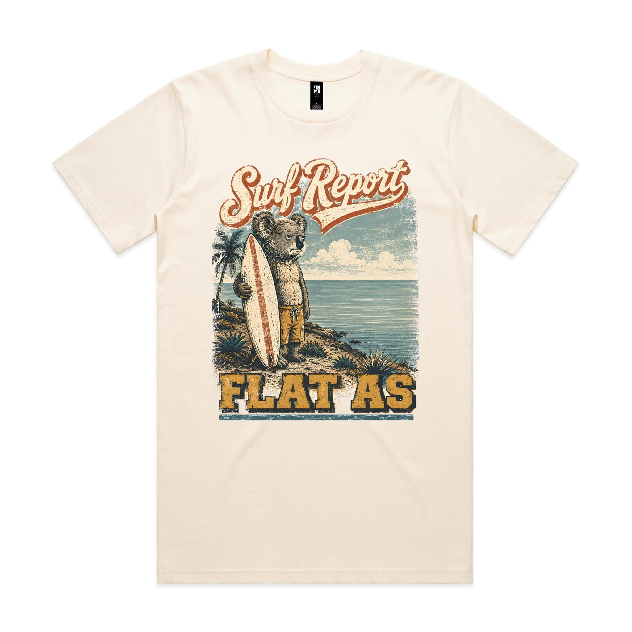 Surf Report: Flat As — Koala Surf Tee