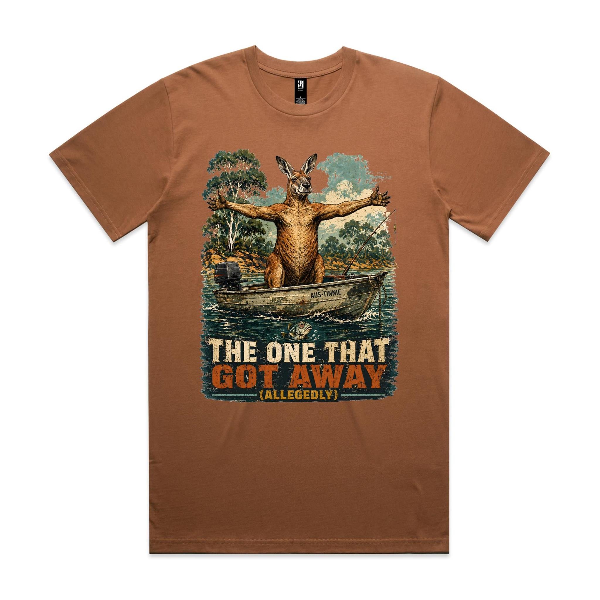The One That Got Away (Allegedly) — Kangaroo Fishing Tee