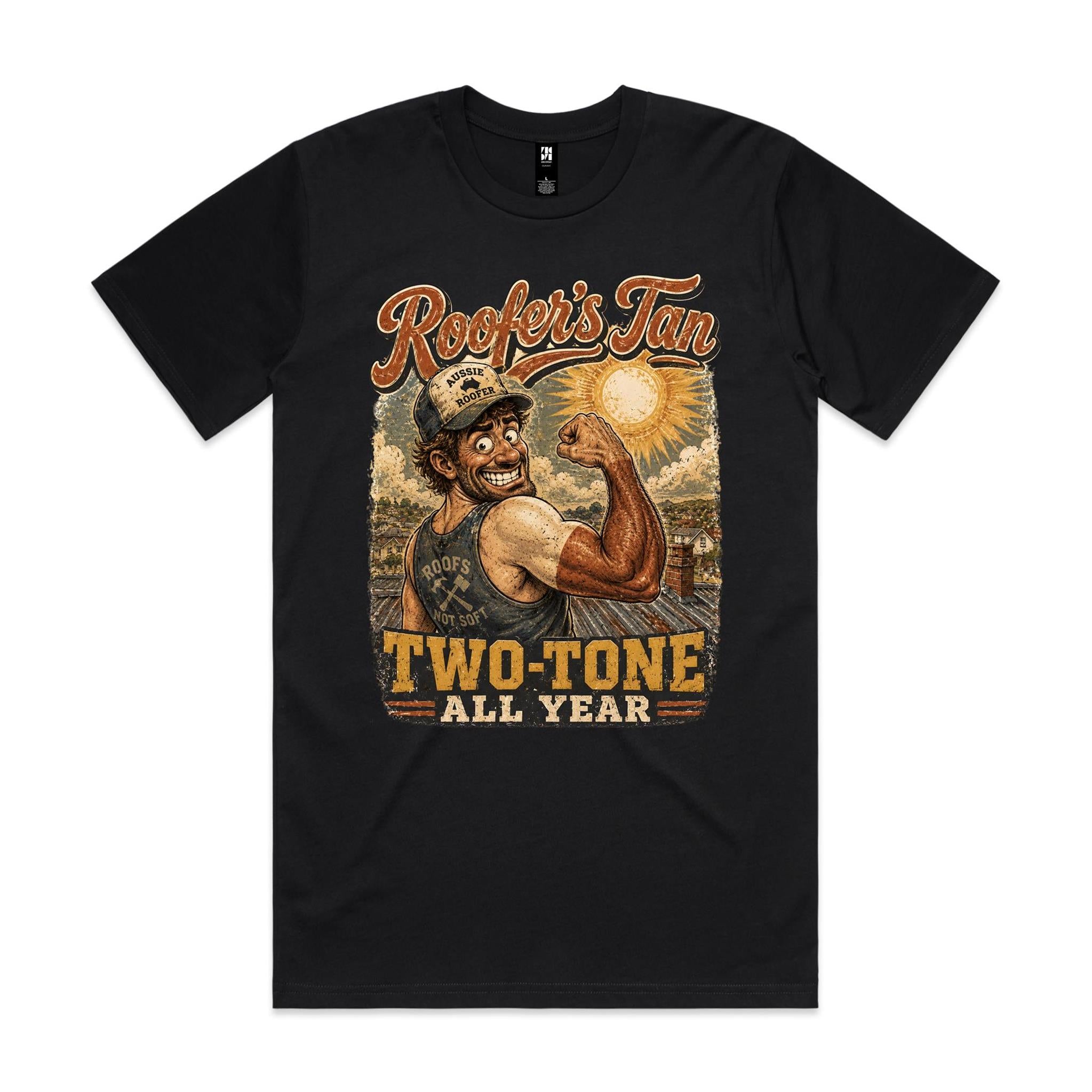 Roofer's Tan | Roofers Tee