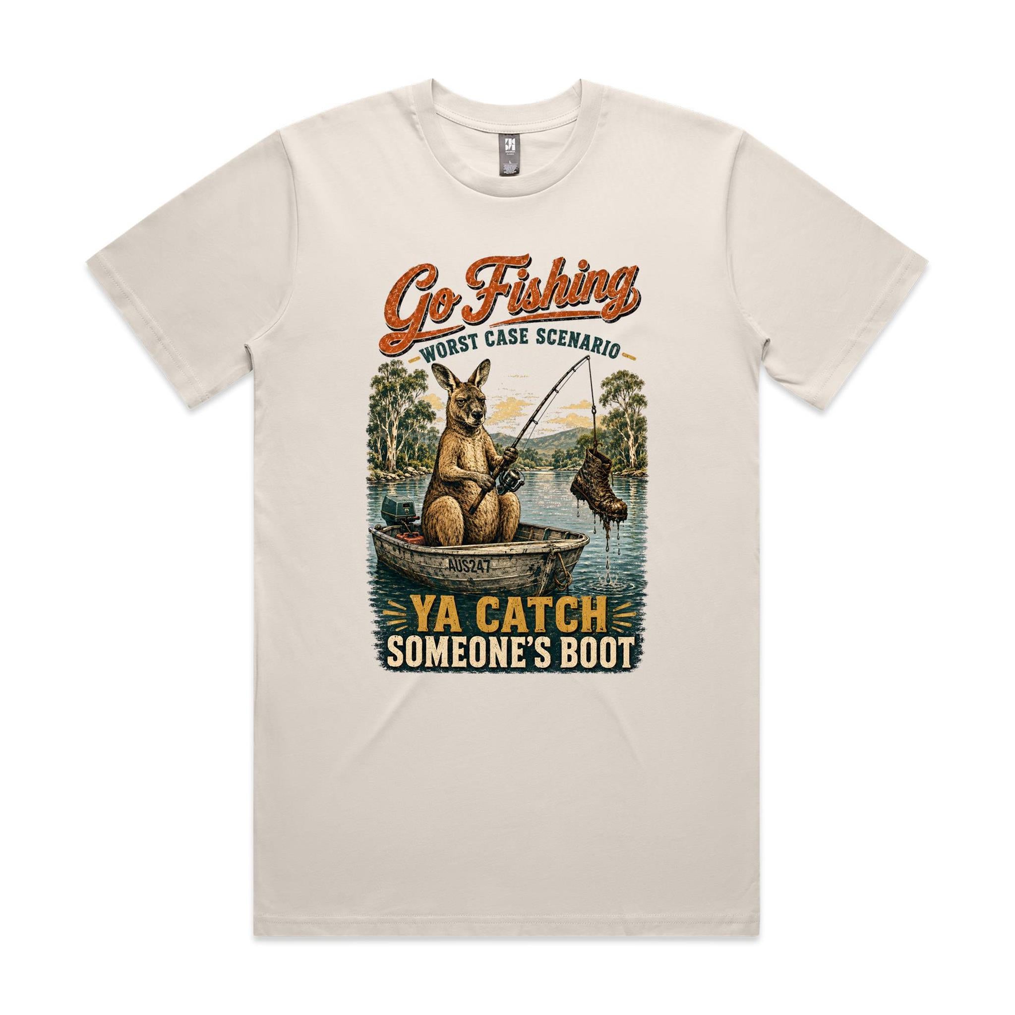 Ya Catch Someone's Boot | Kangaroo Fishing Tee