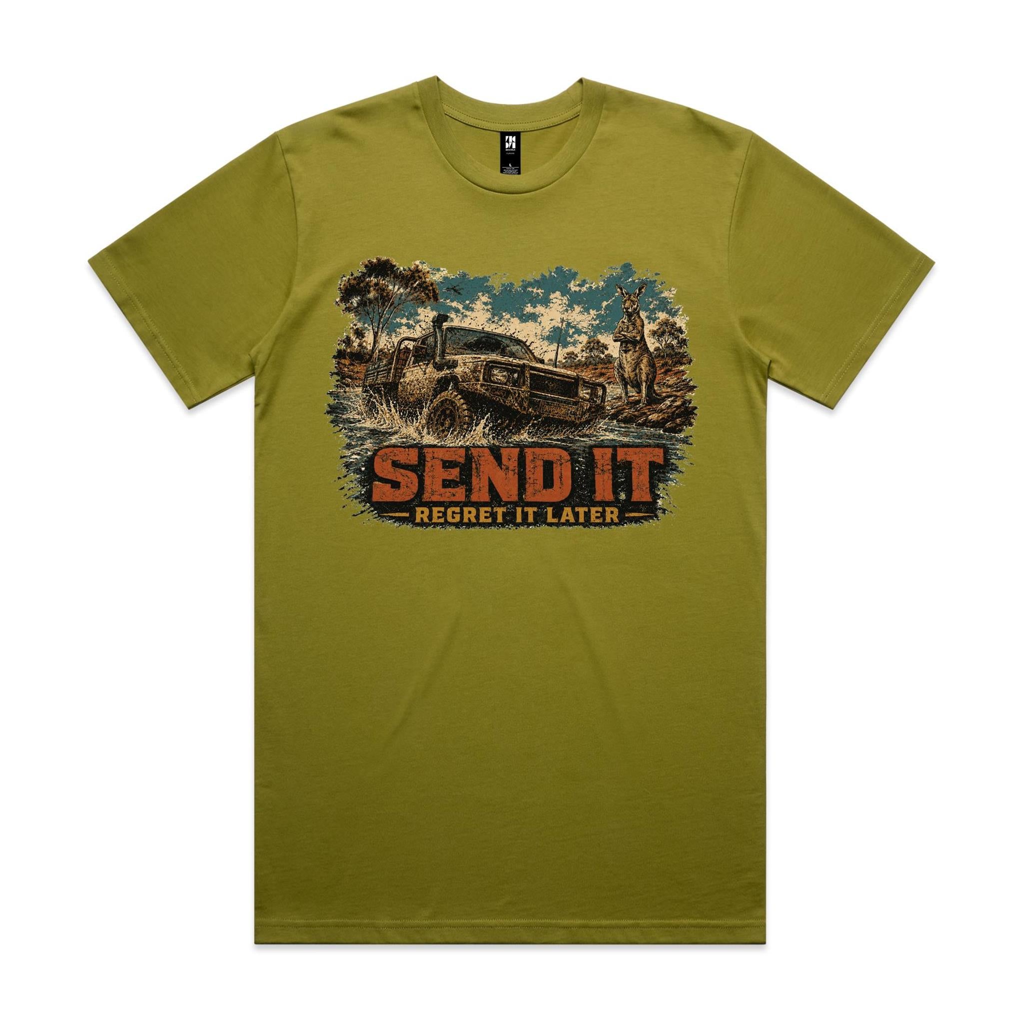 Send It, Regret It Later — 4WD Kangaroo Tee