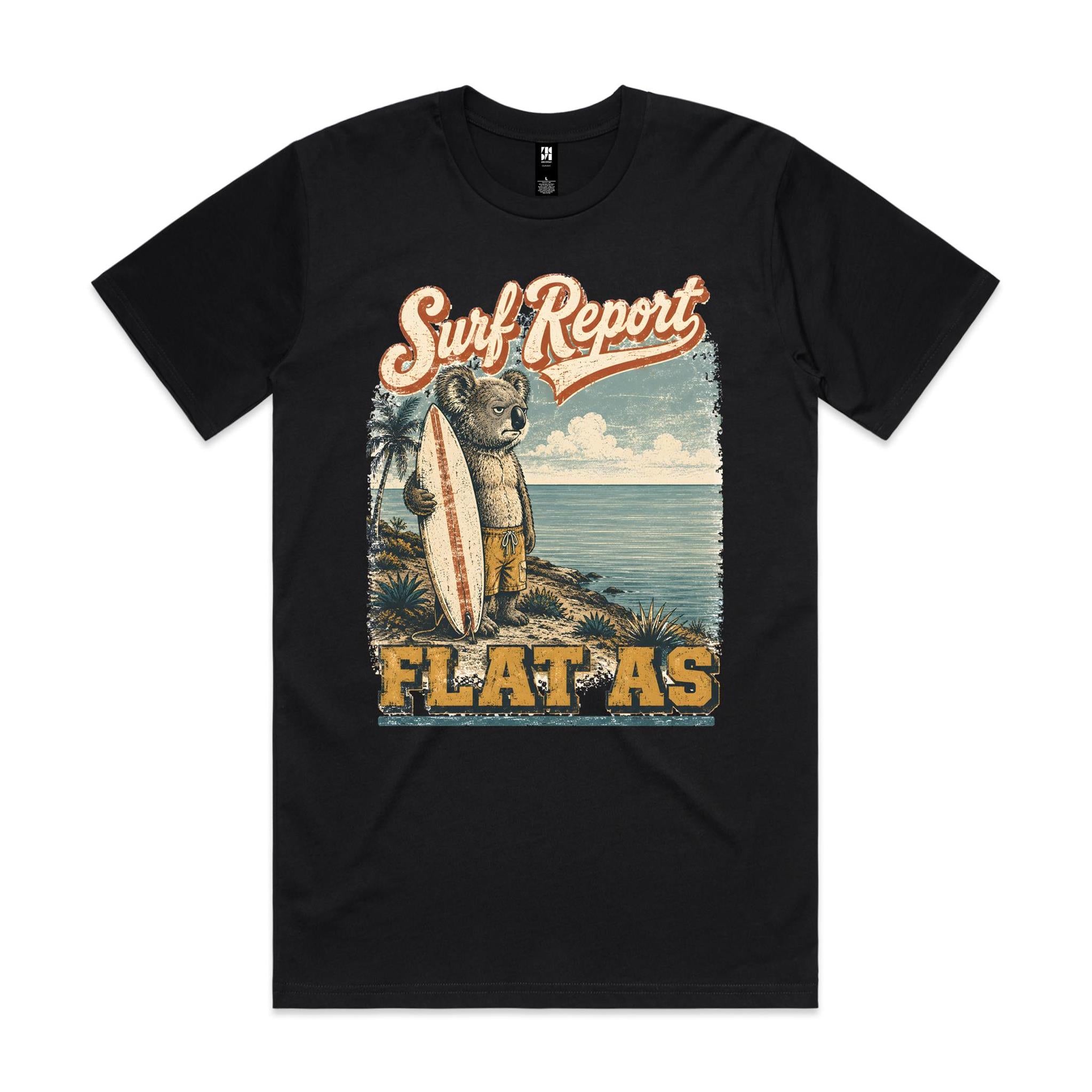 Surf Report: Flat As — Koala Surf Tee