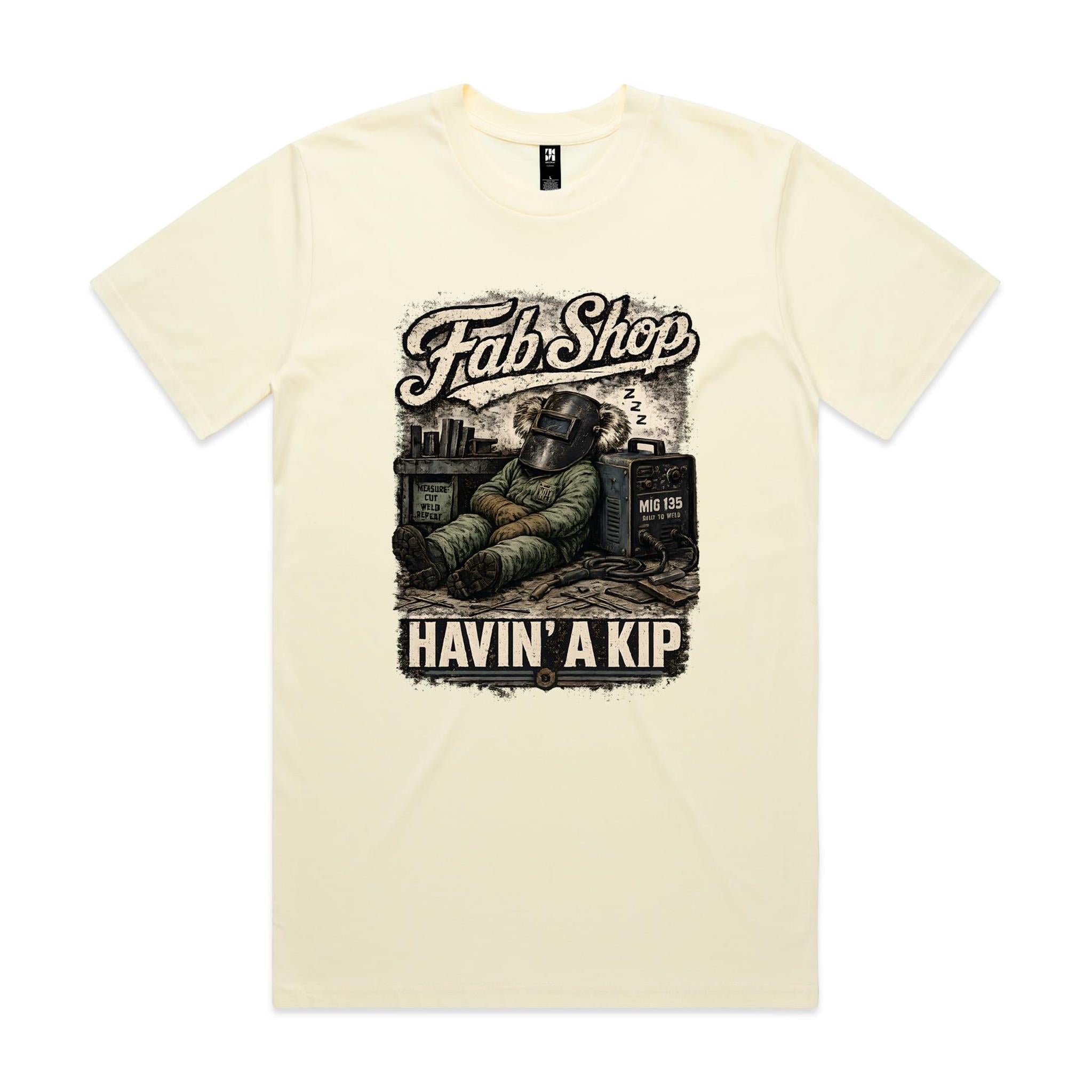 Fab Shop — Havin' a Kip | Welder Tee