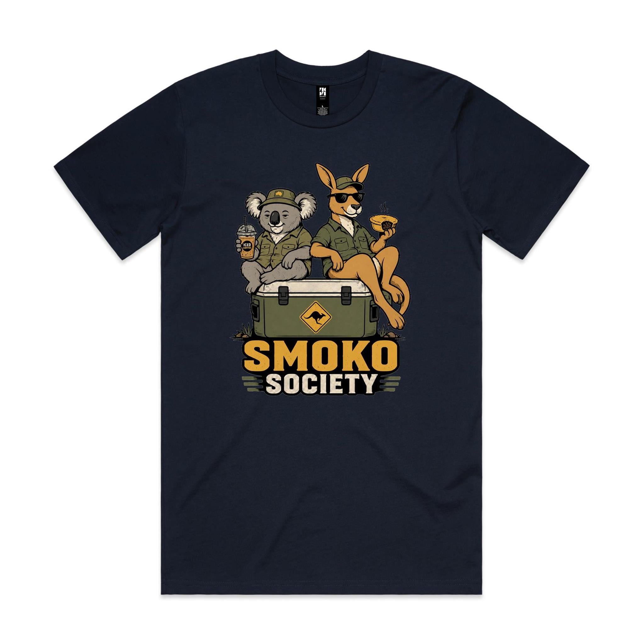 Smoko Society — Koala & Kangaroo Esky Tee