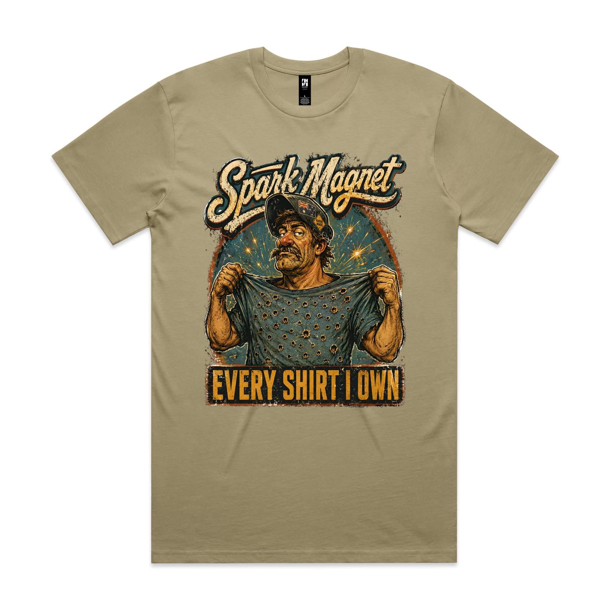 Spark Magnet | Welders Tee