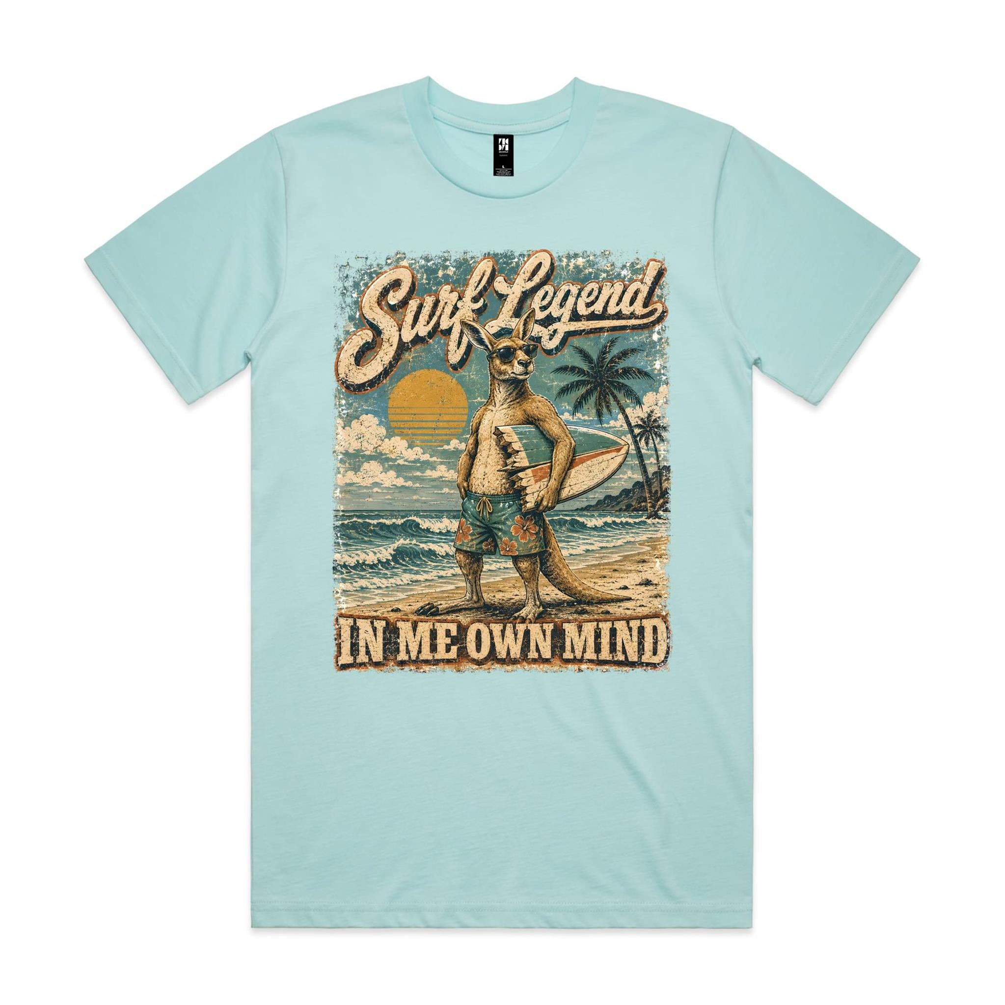 Surf Legend — In Me Own Mind | Kangaroo Surf Tee