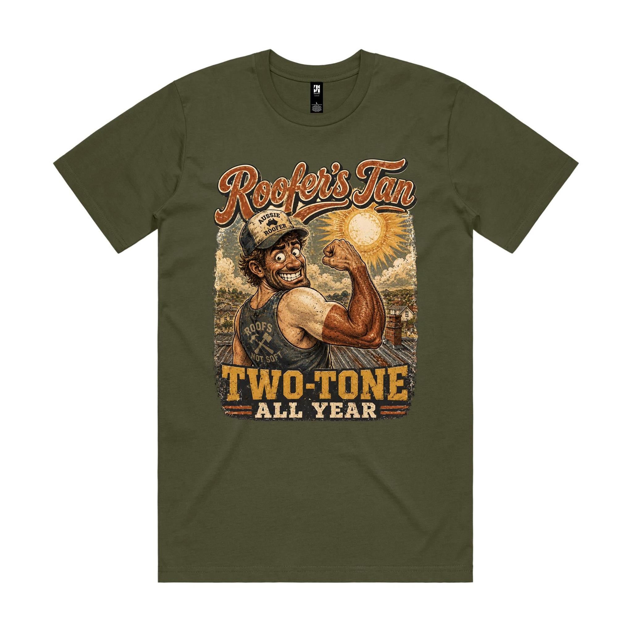 Roofer's Tan | Roofers Tee