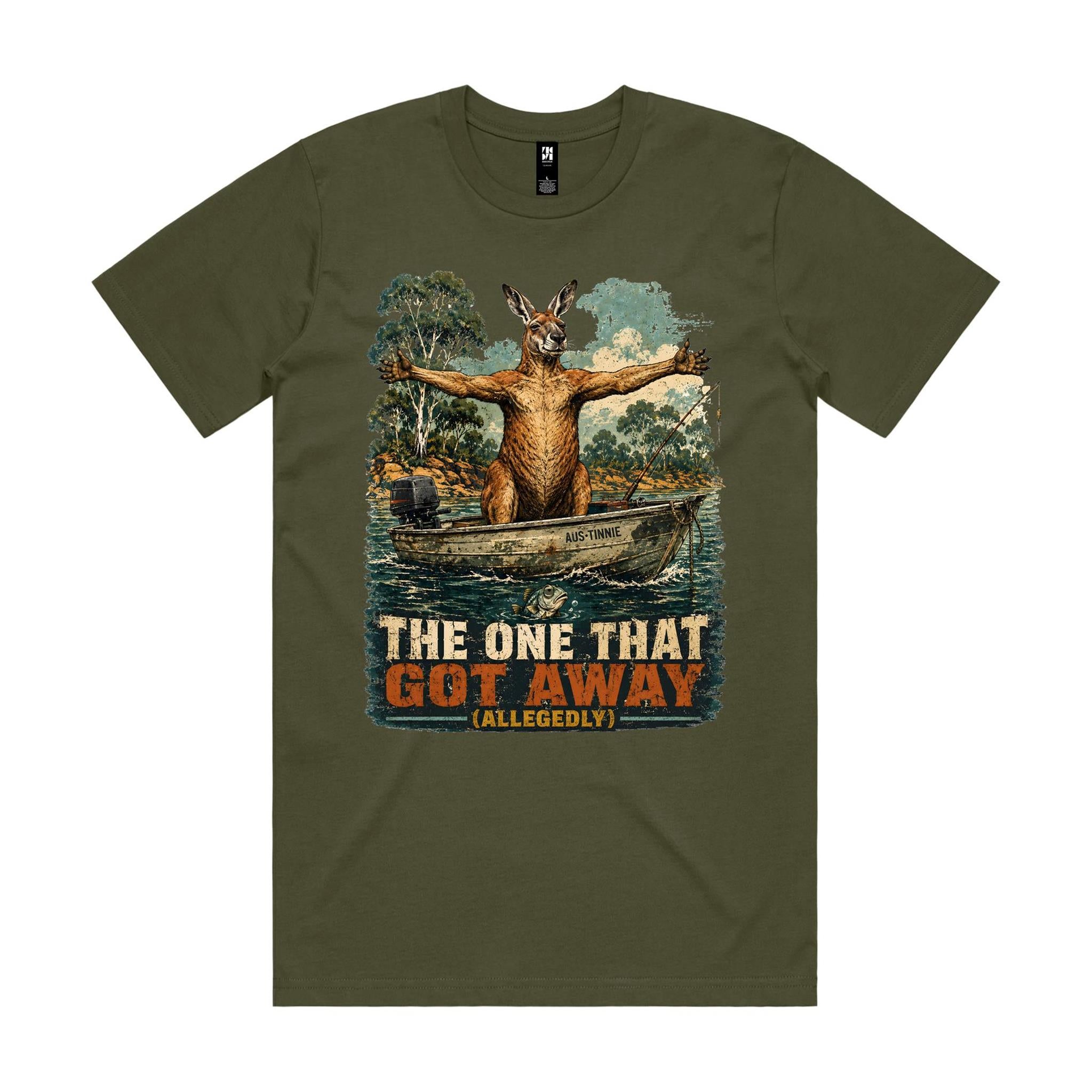 The One That Got Away (Allegedly) — Kangaroo Fishing Tee