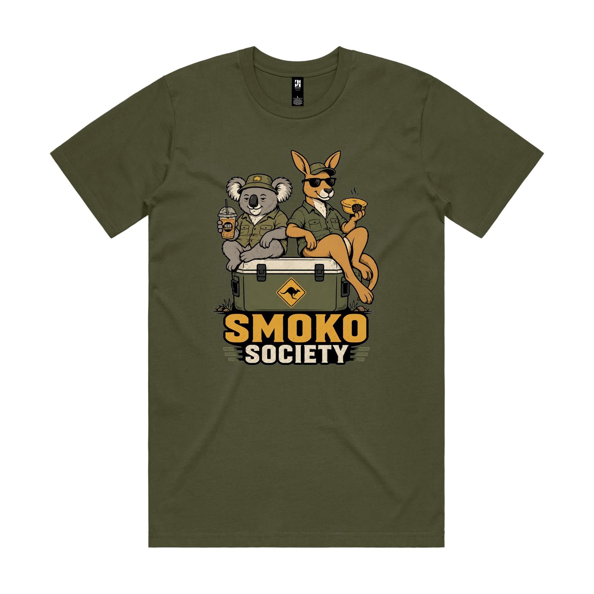 Smoko Society — Koala & Kangaroo Esky Tee