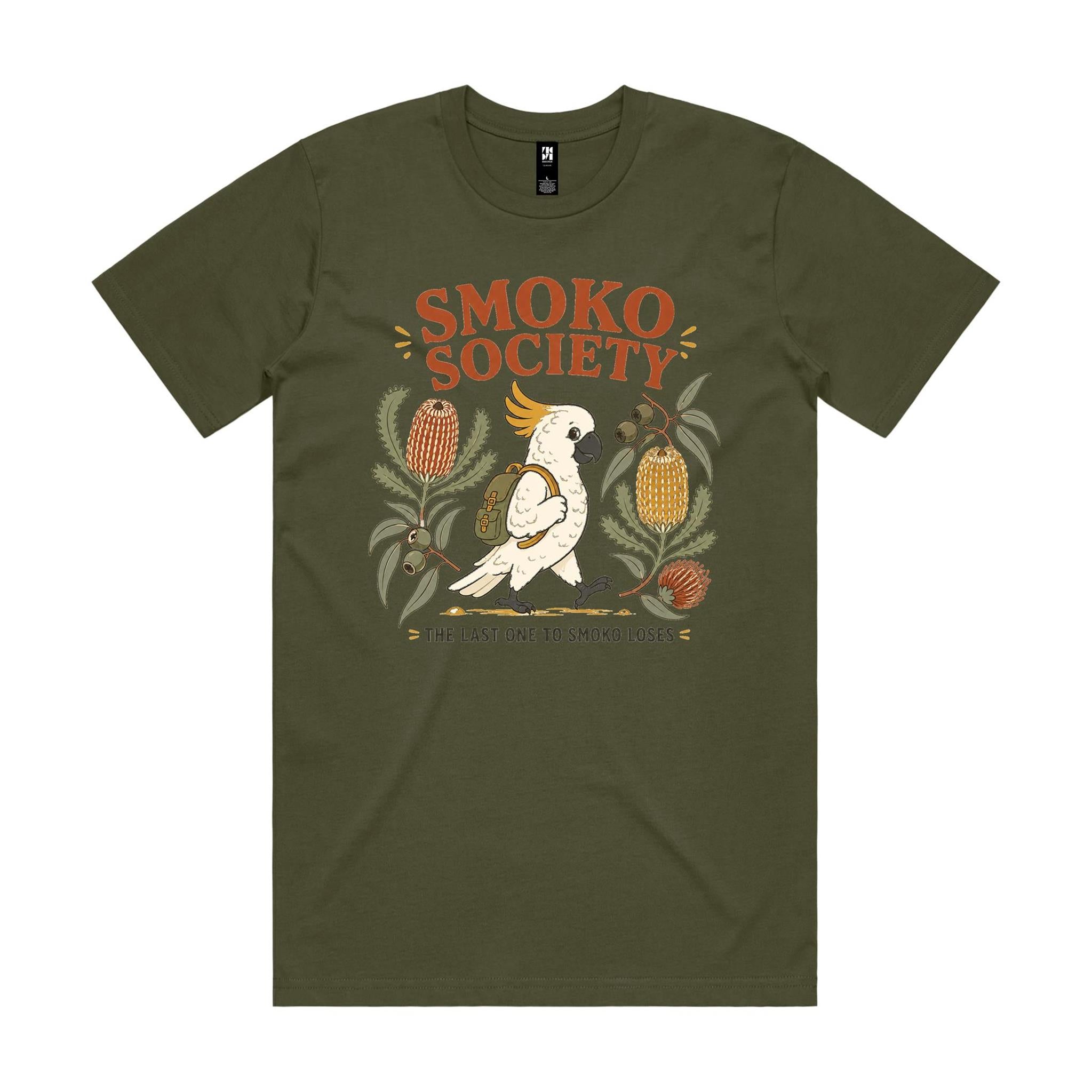 Smoko Society — The Last One to Smoko Loses | Cockatoo Tee