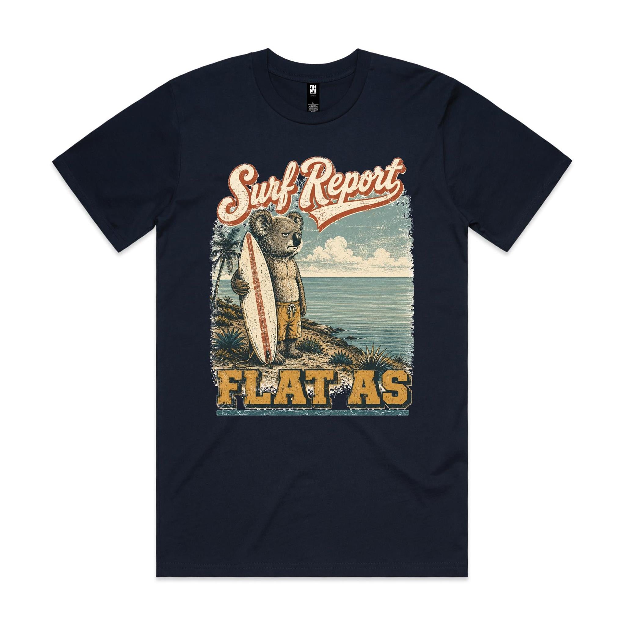 Surf Report: Flat As — Koala Surf Tee