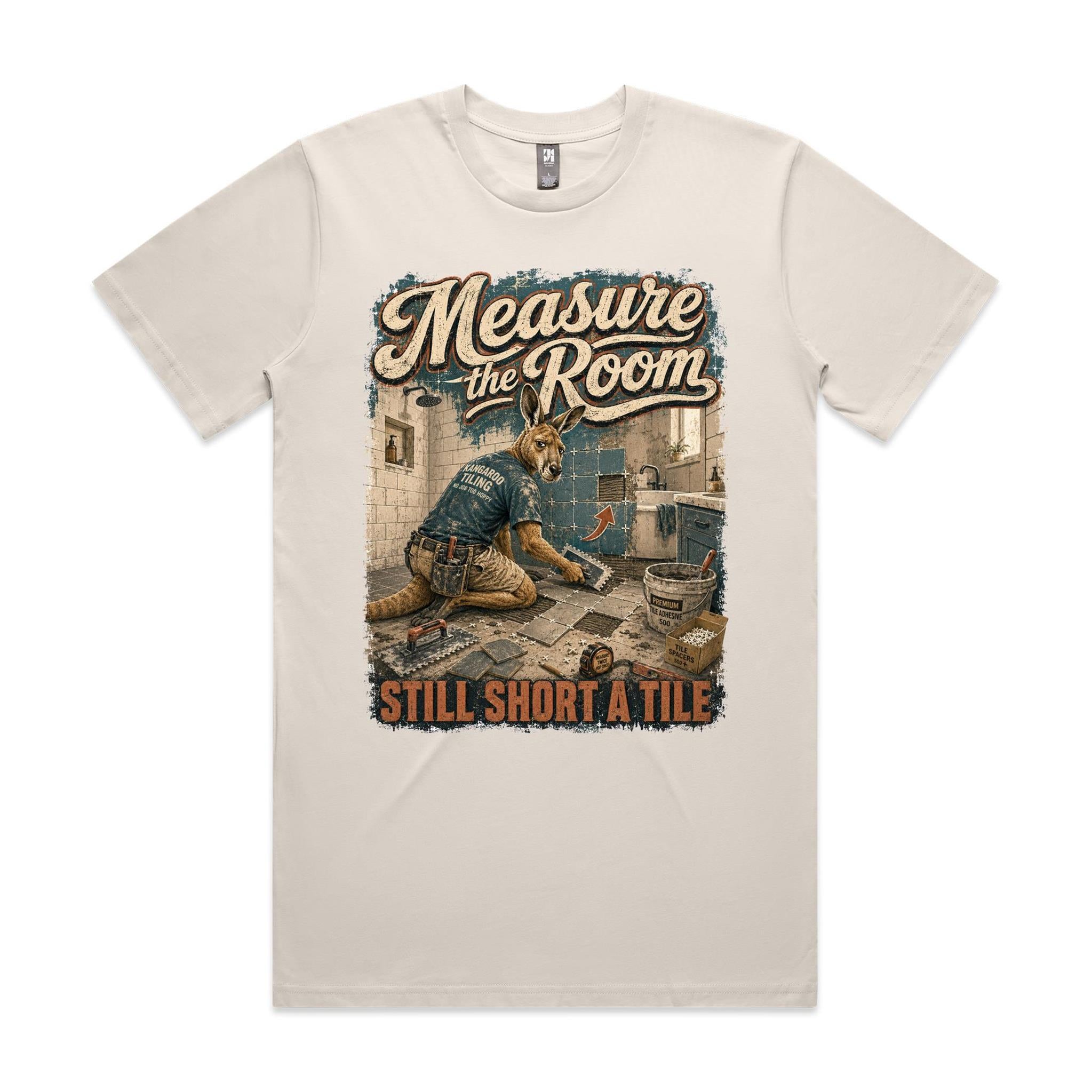 Measure the Room — Still Short a Tile | Kangaroo Tiler Tee