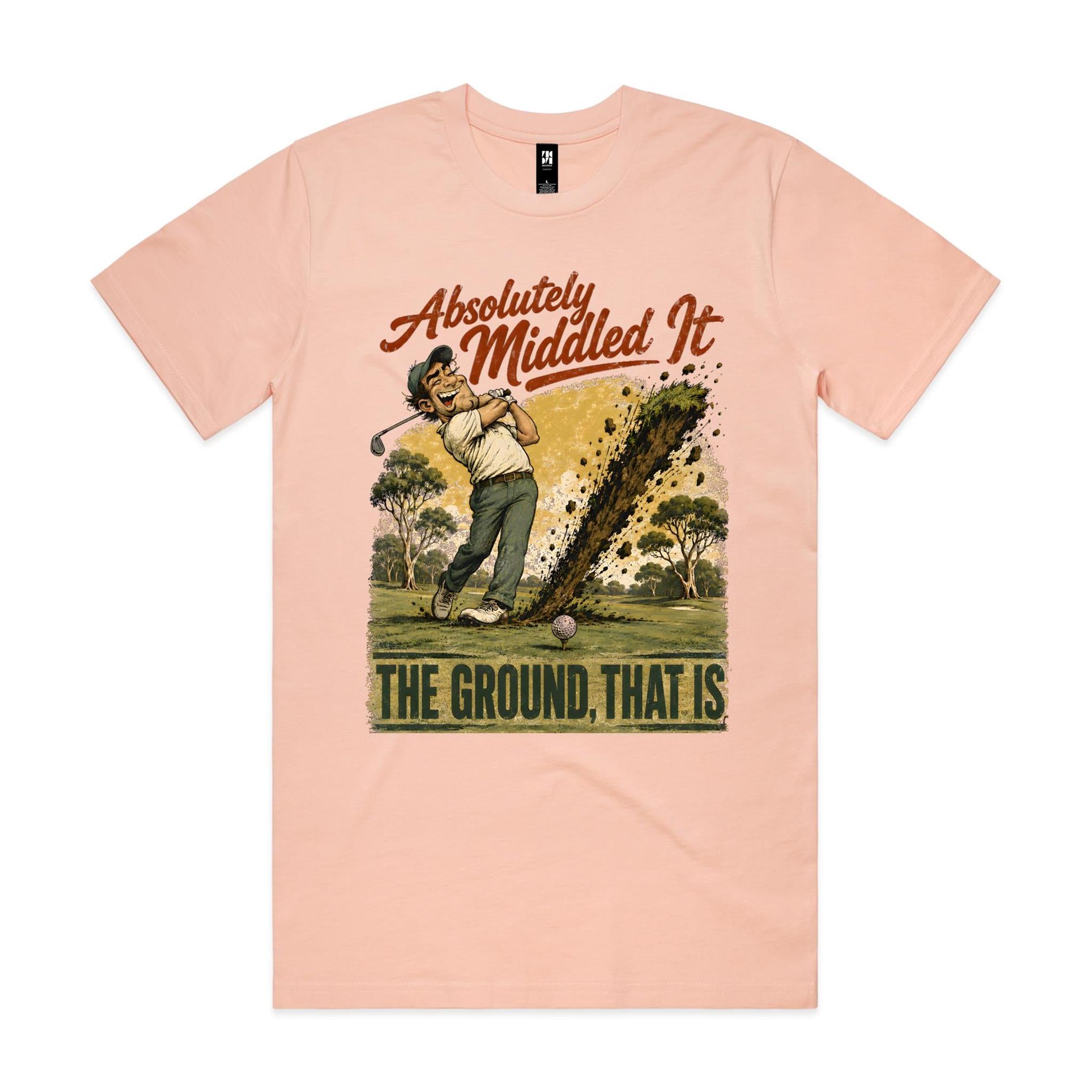 Absolutely Middled It | Golfer Tee