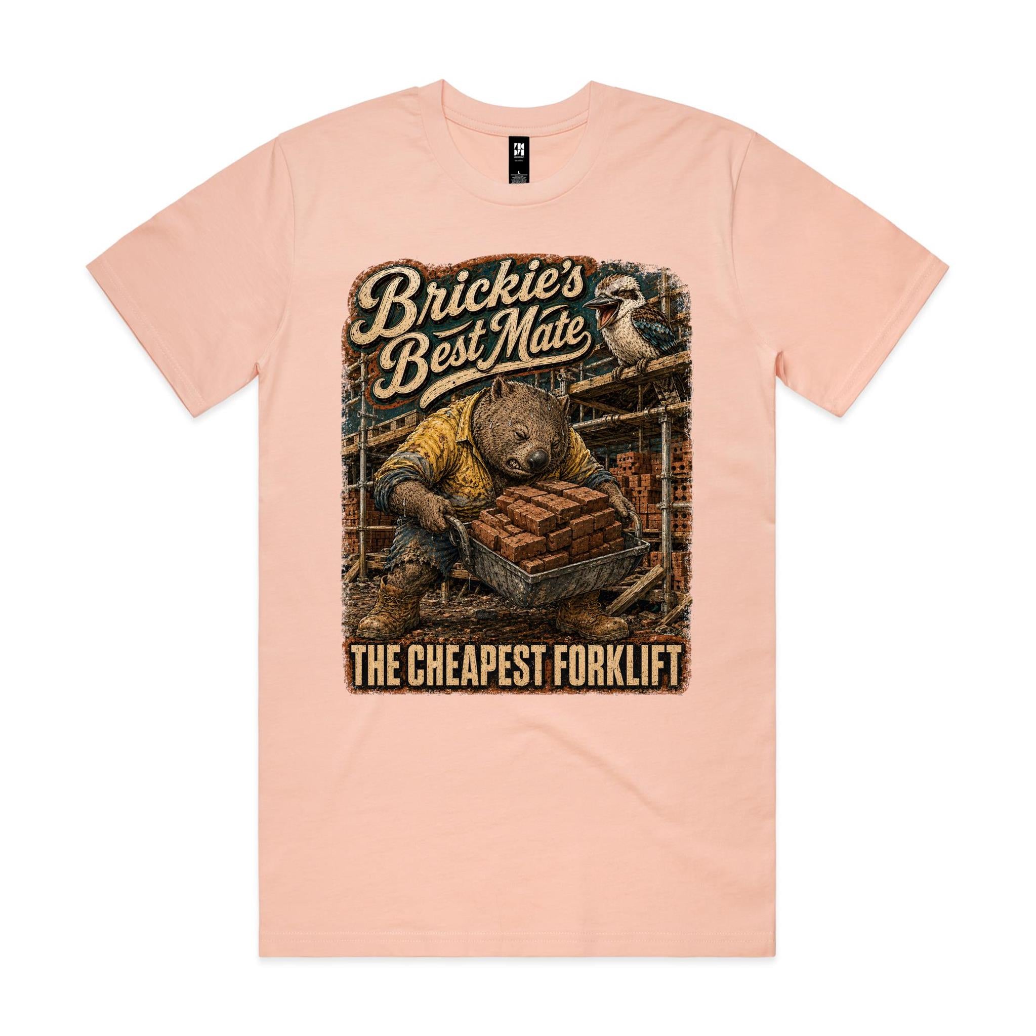 Brickie's Best Mate | Wombat Labourer Tee