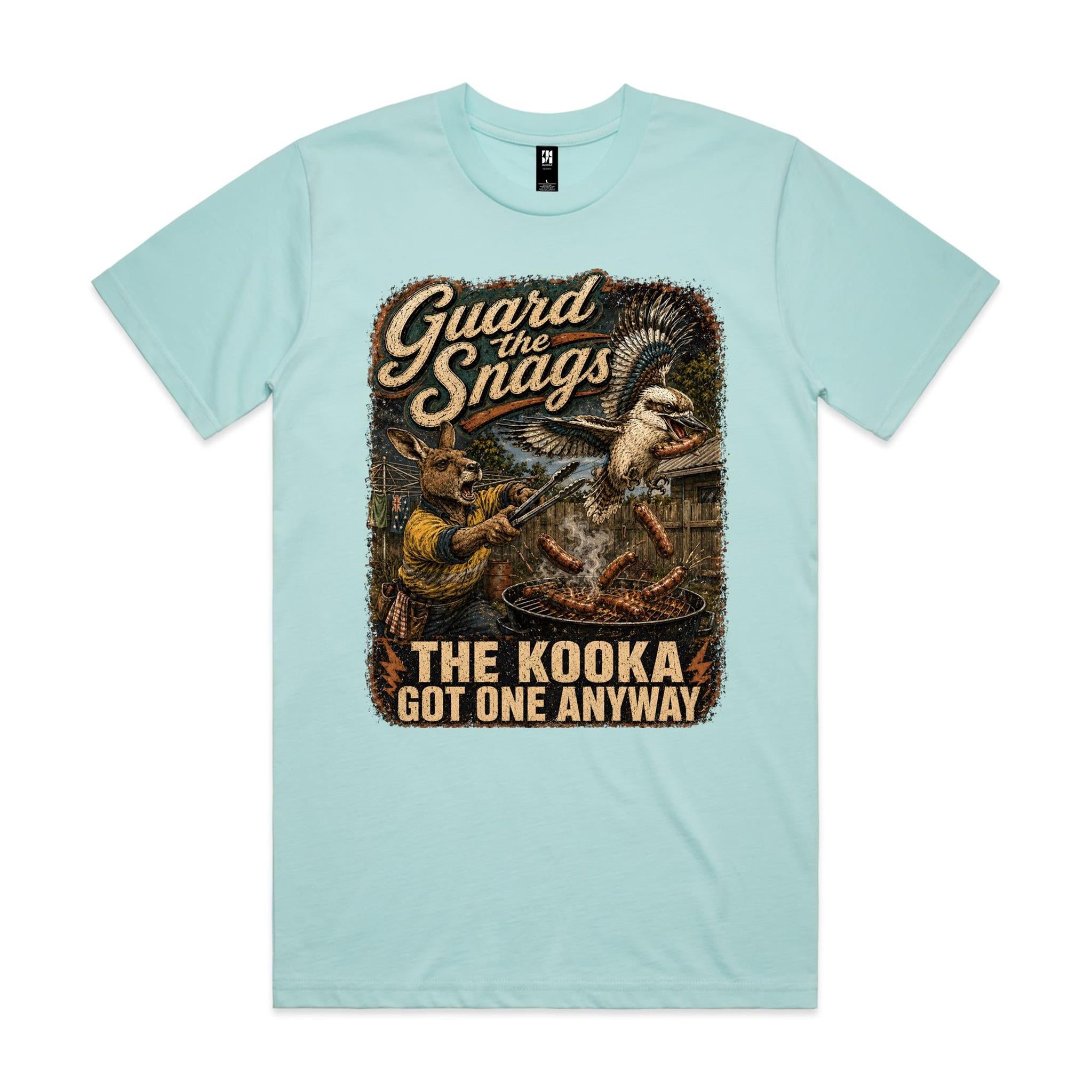 Guard the Snags | Kangaroo BBQ Tee