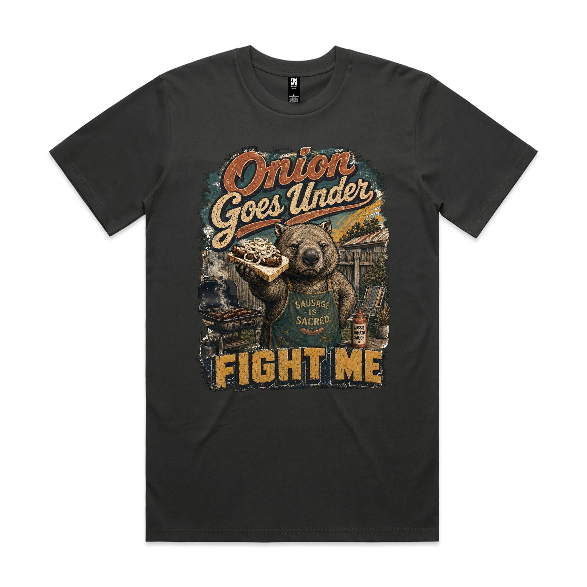 Onion Goes Under | Wombat BBQ Tee
