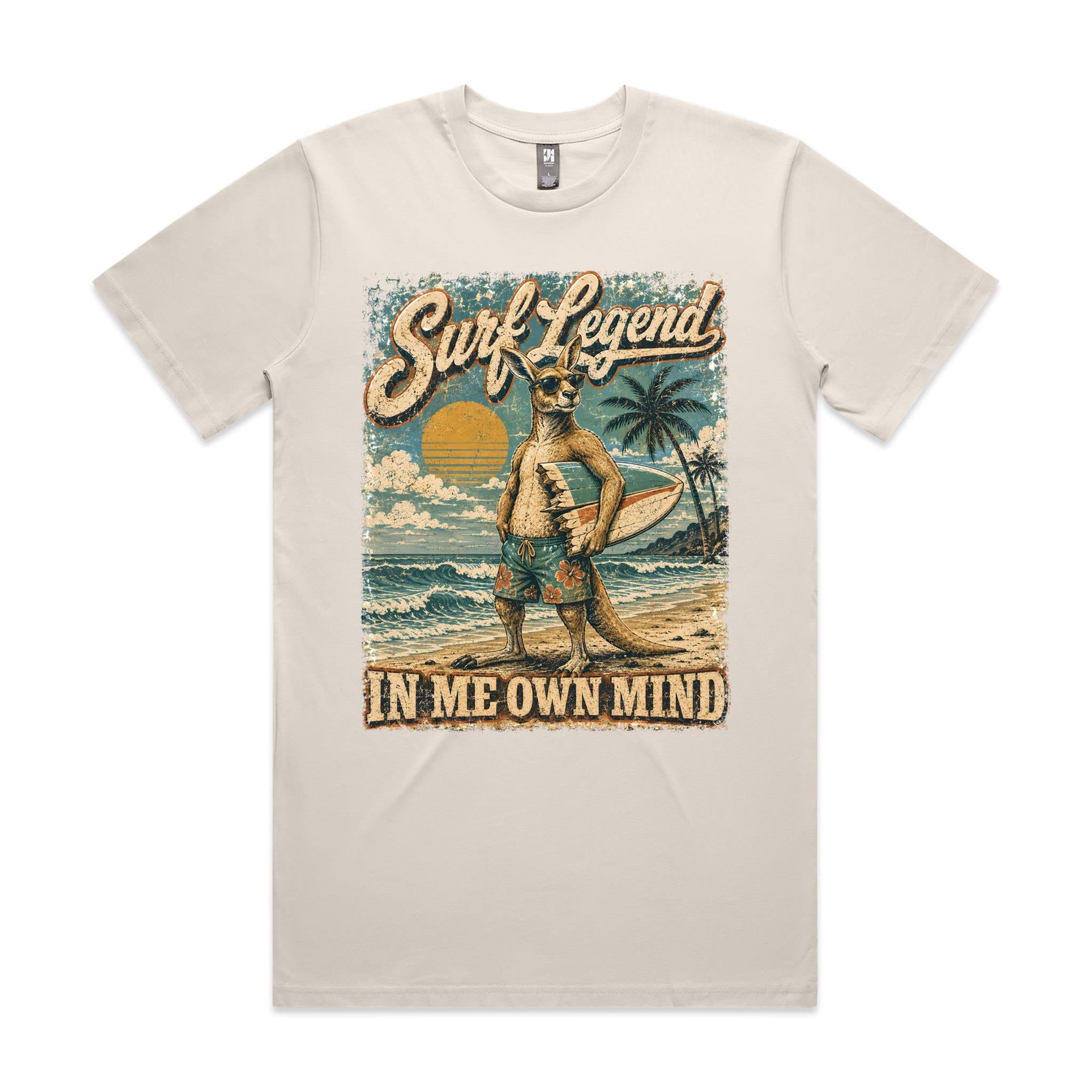 Surf Legend — In Me Own Mind | Kangaroo Surf Tee