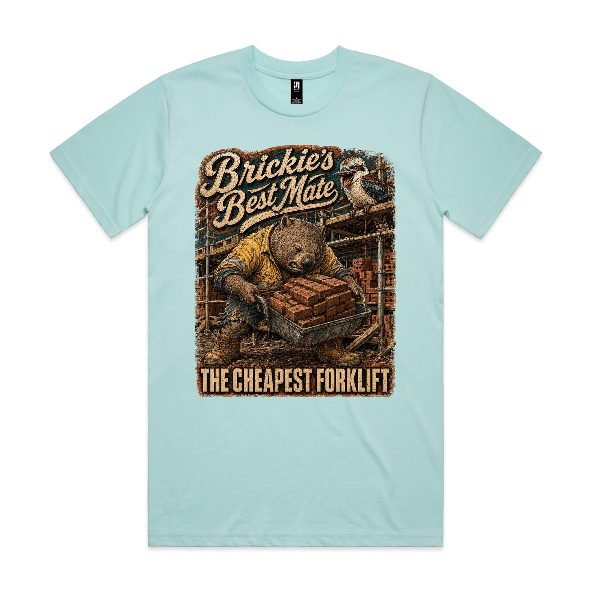 Brickie's Best Mate | Wombat Labourer Tee