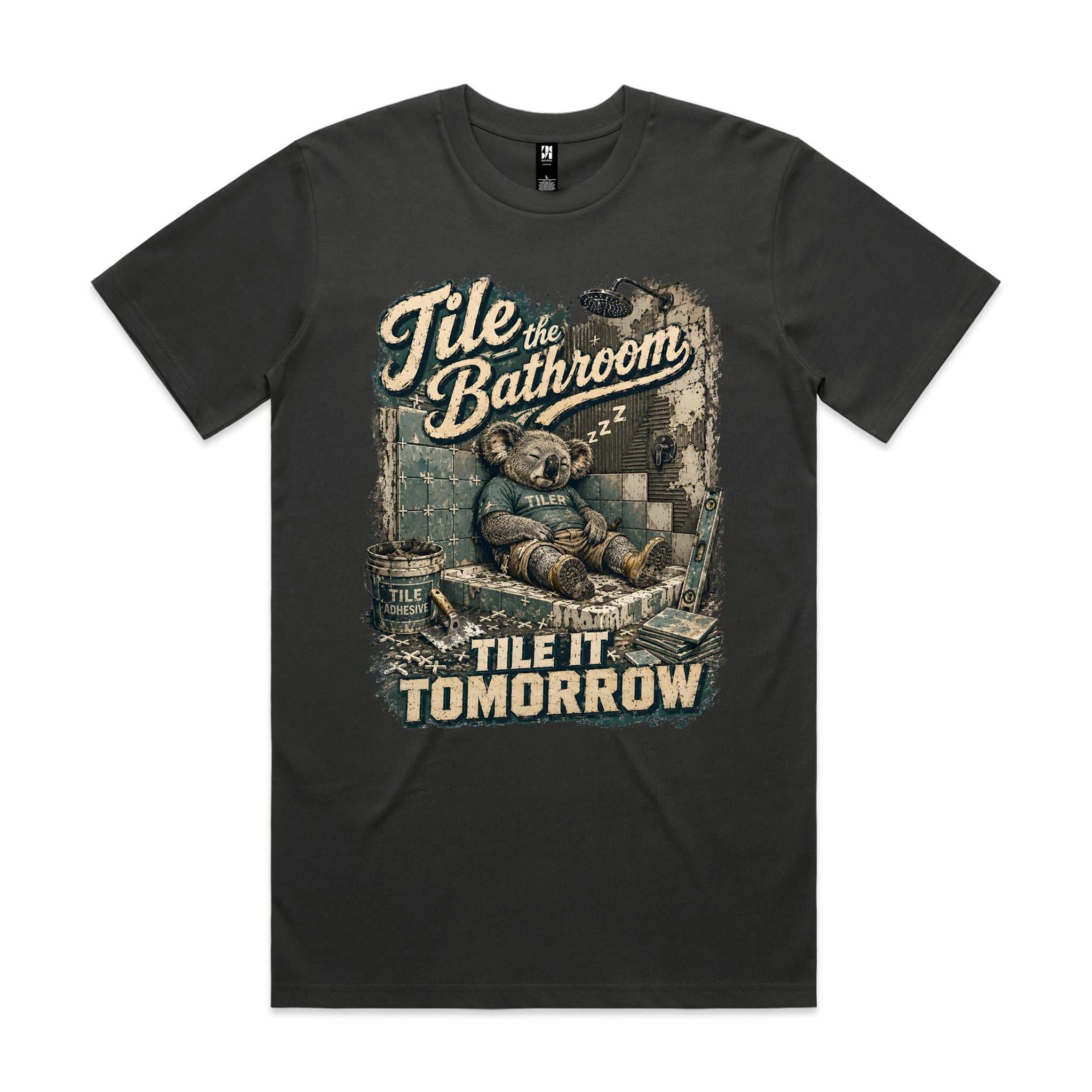 Tile the Bathroom — Tile It Tomorrow | Koala Tiler Tee