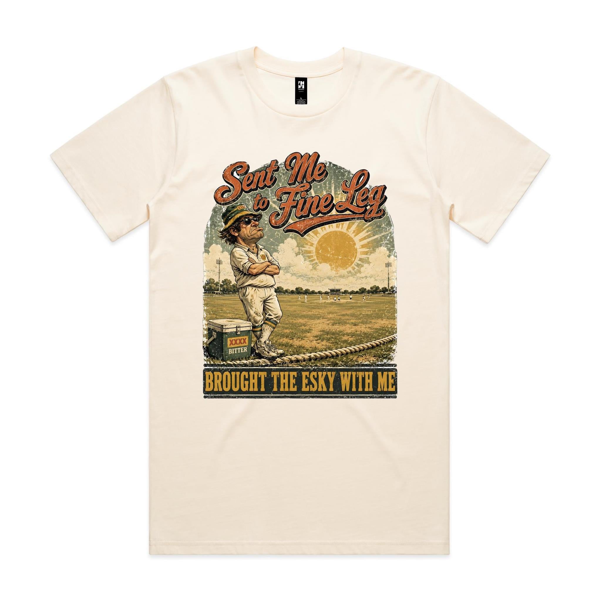Sent Me to Fine Leg | Cricket Tee