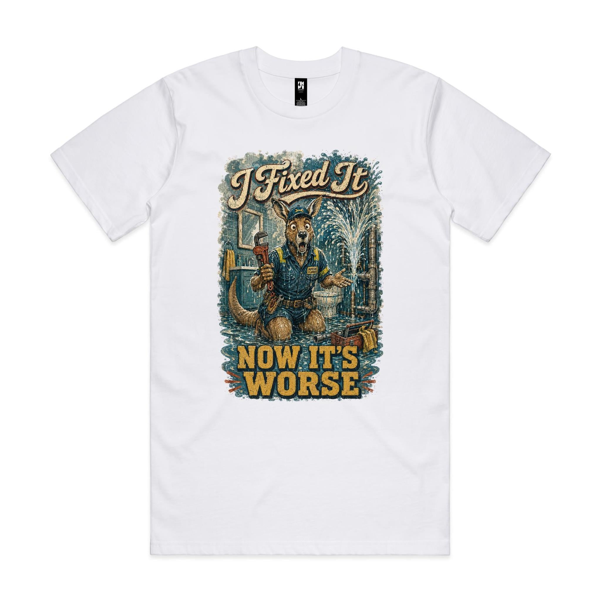 I Fixed It — Now It's Worse | Kangaroo Plumber Tee