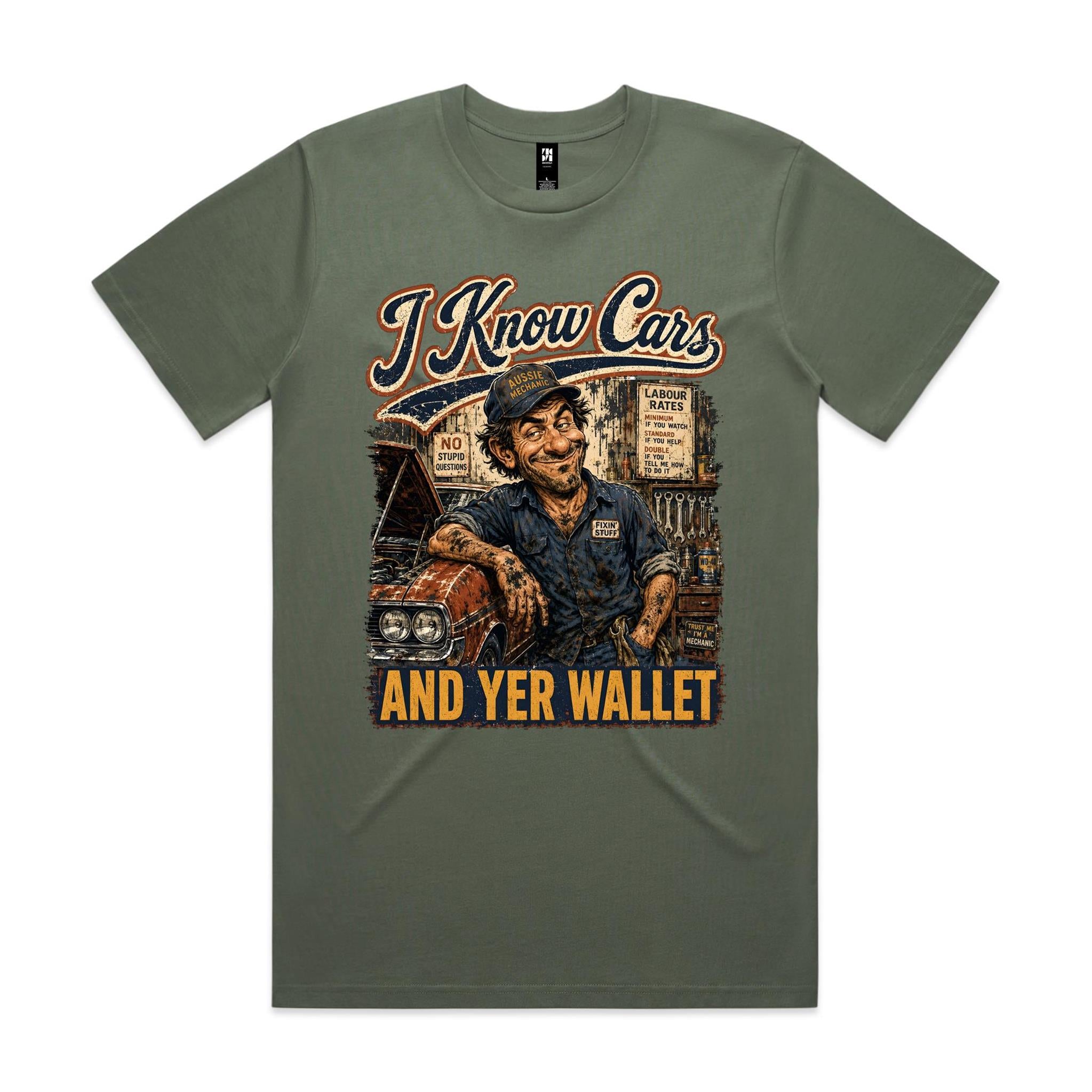 I Know Cars | Mechanics Tee