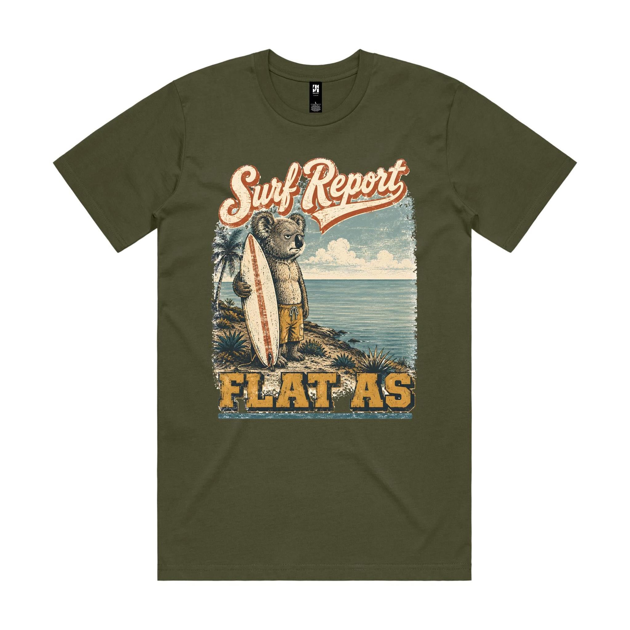 Surf Report: Flat As — Koala Surf Tee