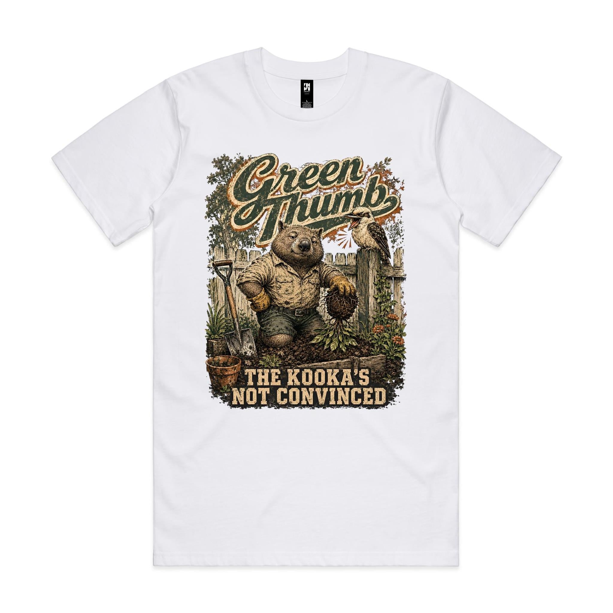 Green Thumb | Wombat Gardener Tee