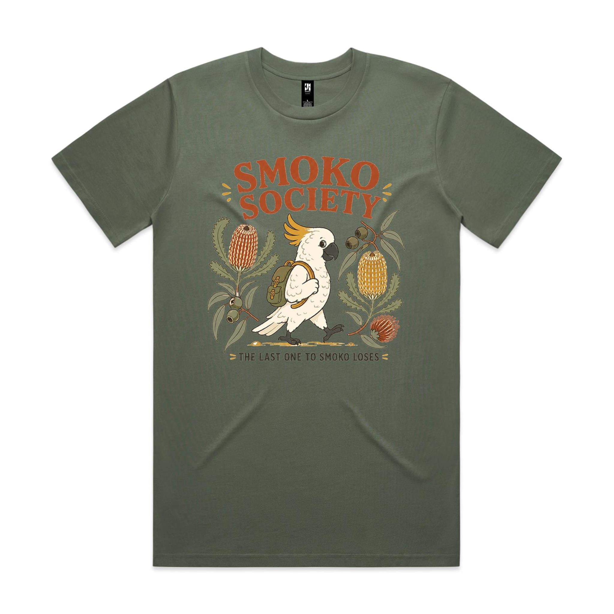Smoko Society — The Last One to Smoko Loses | Cockatoo Tee