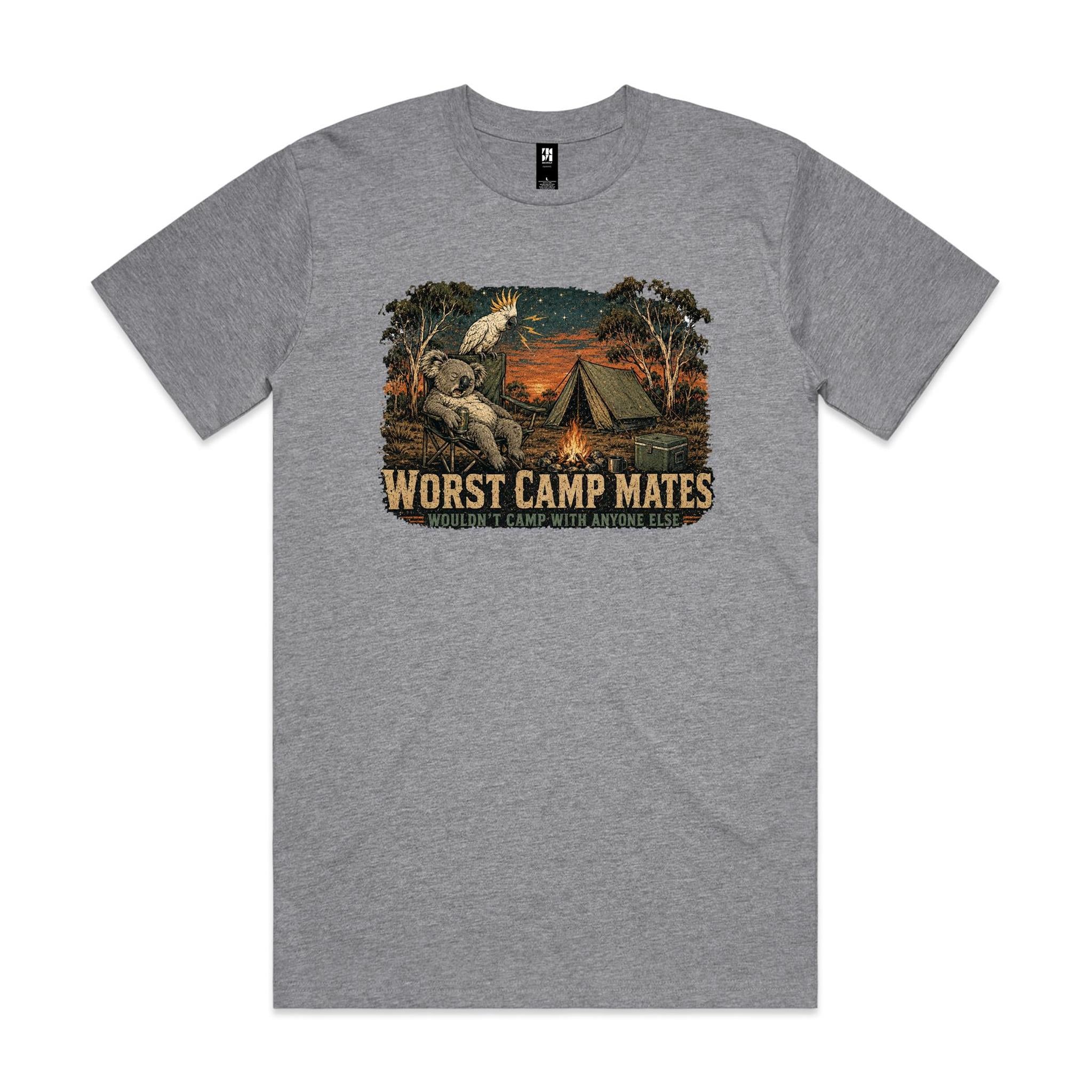 Worst Camp Mates — Wouldn't Camp With Anyone Else | Koala Cockatoo Tee