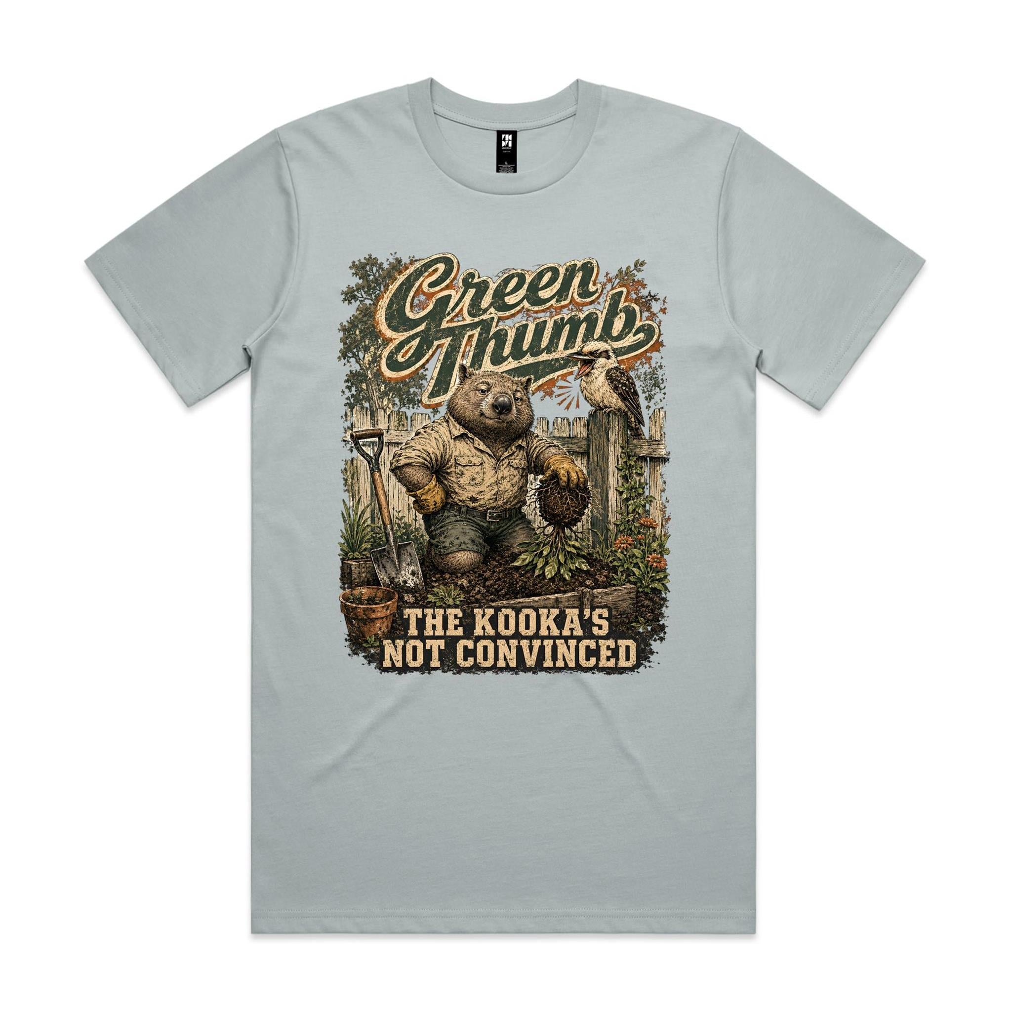 Green Thumb | Wombat Gardener Tee