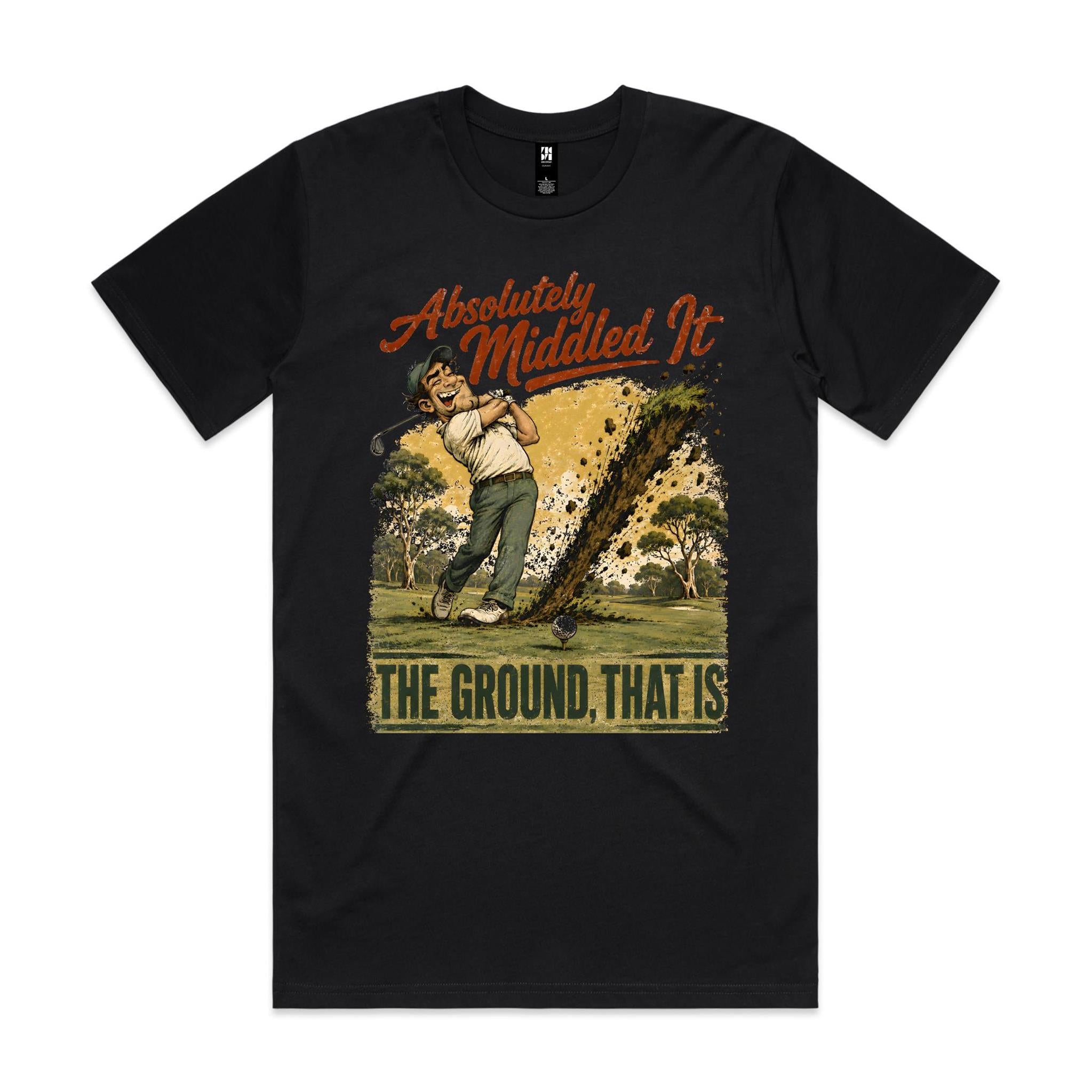 Absolutely Middled It | Golfer Tee
