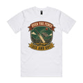 Over the Fence, Six and Out — Backyard Cricket Tee