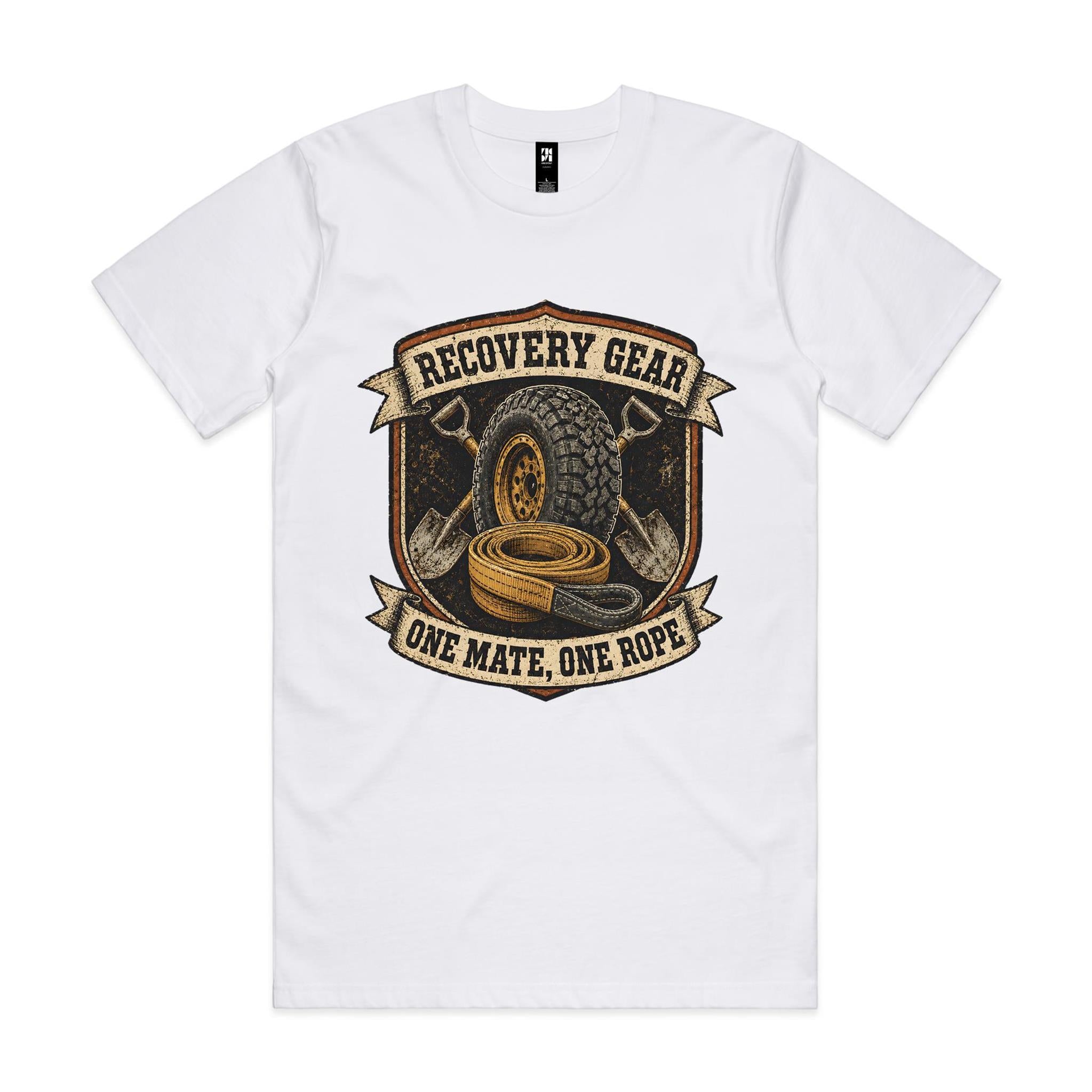 Recovery Gear — One Mate, One Rope | 4WD Tee