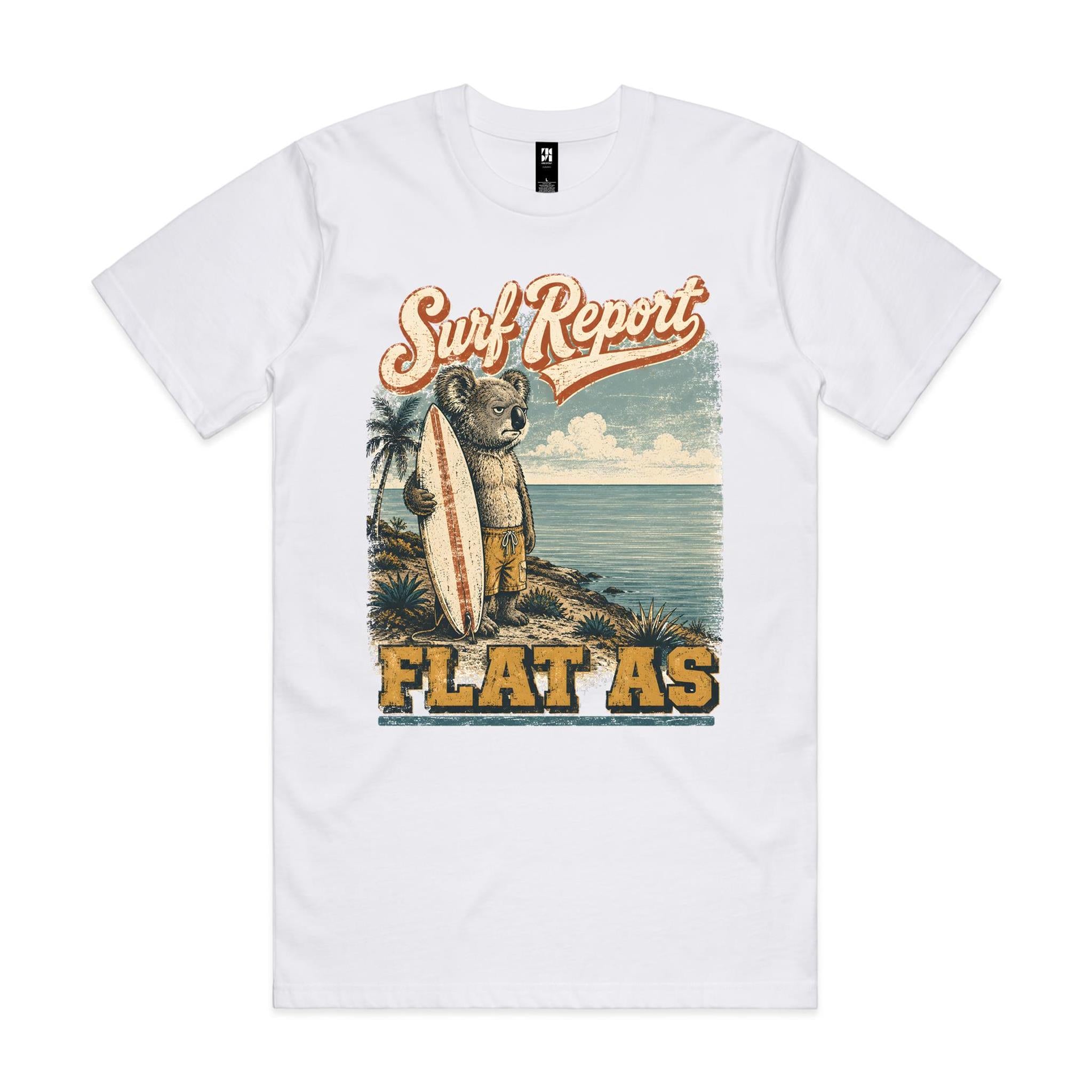 Surf Report: Flat As — Koala Surf Tee