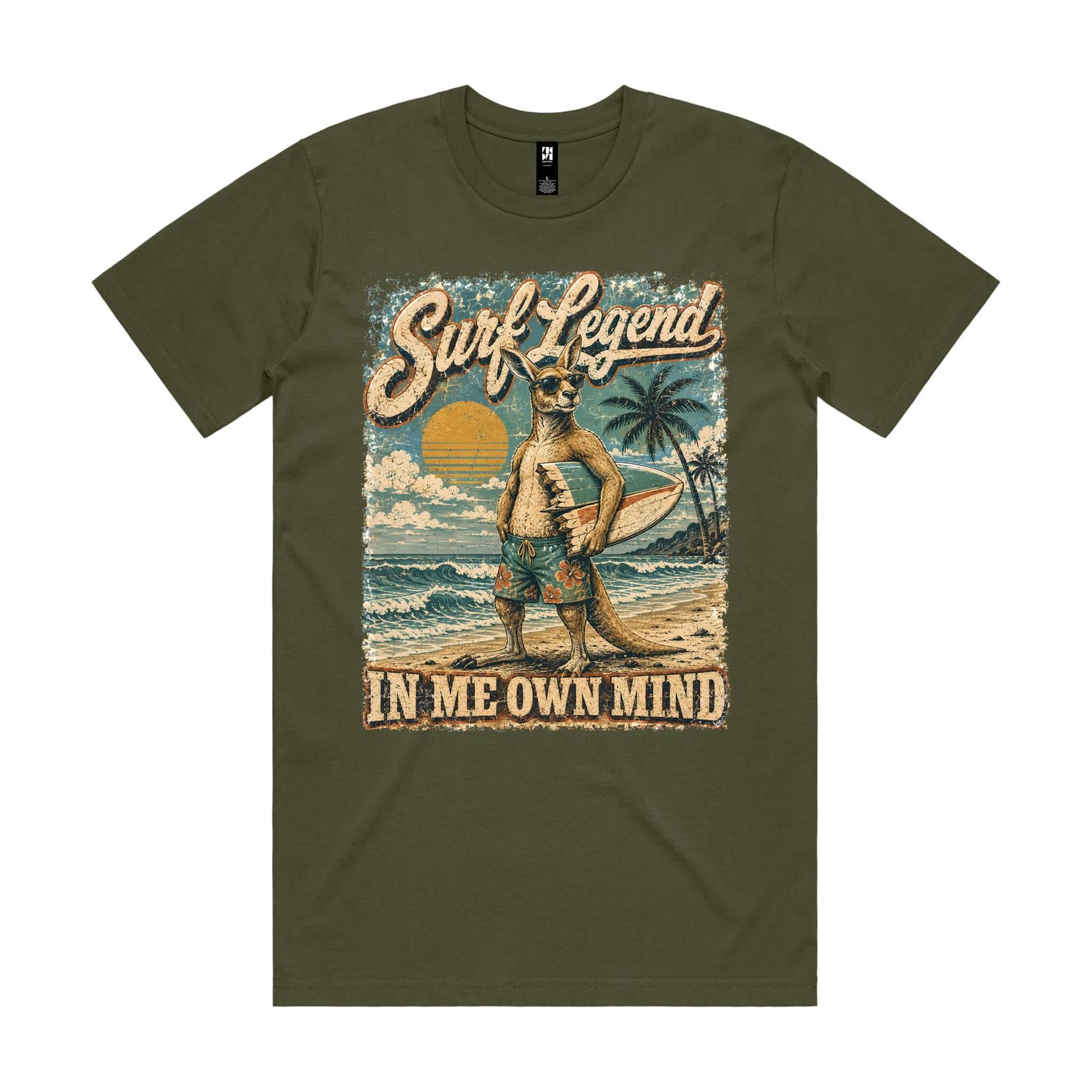 Surf Legend — In Me Own Mind | Kangaroo Surf Tee