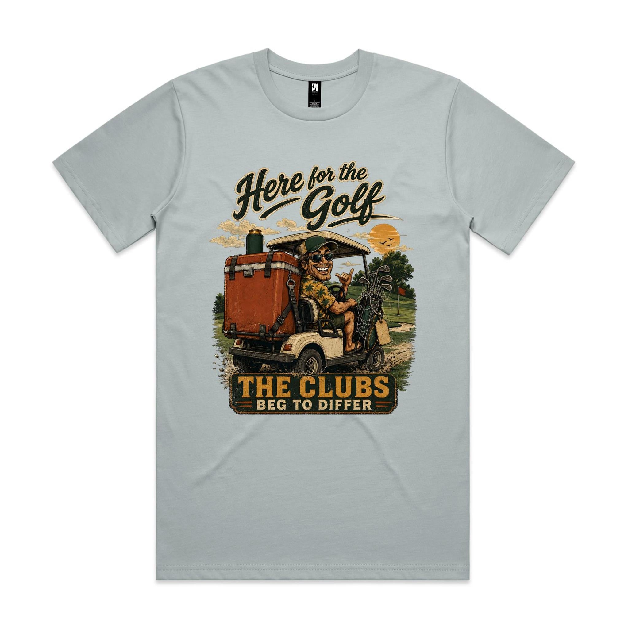 Here for the Golf | Golfer Tee