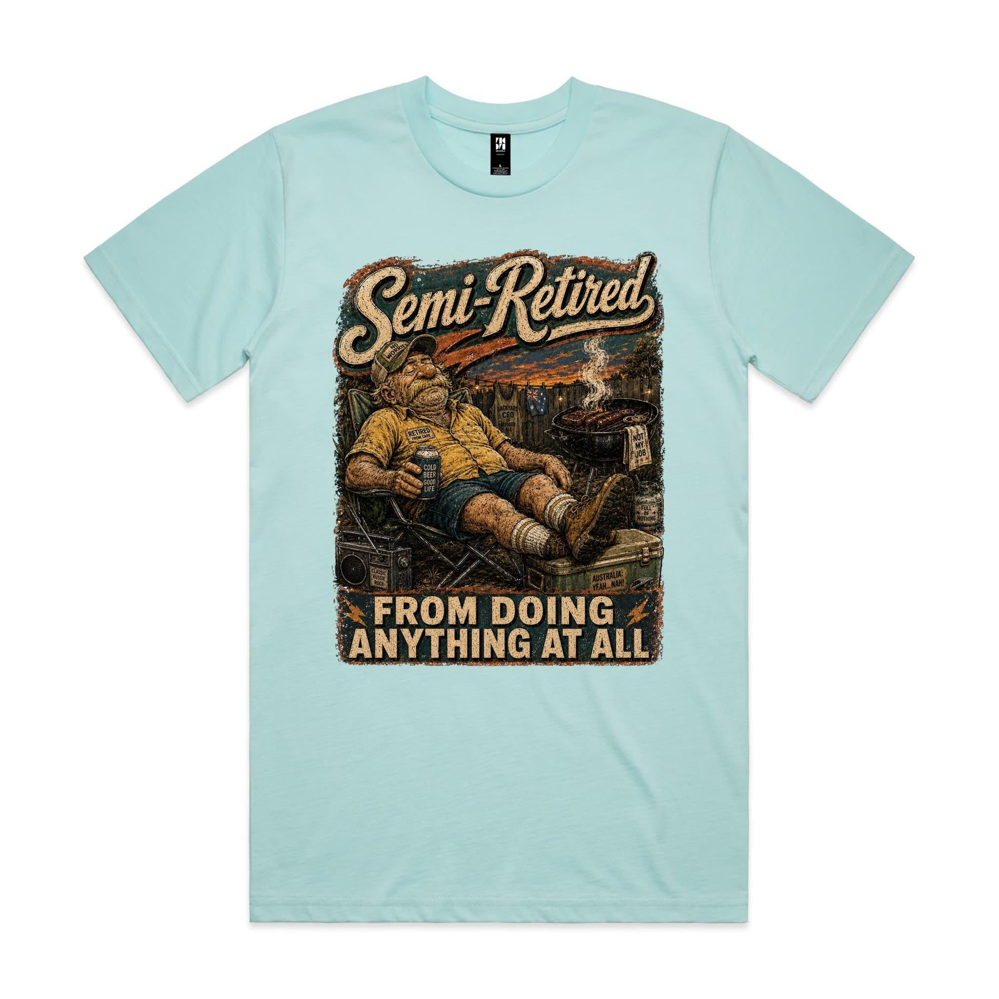 Semi-Retired | Backyard CEO Tee