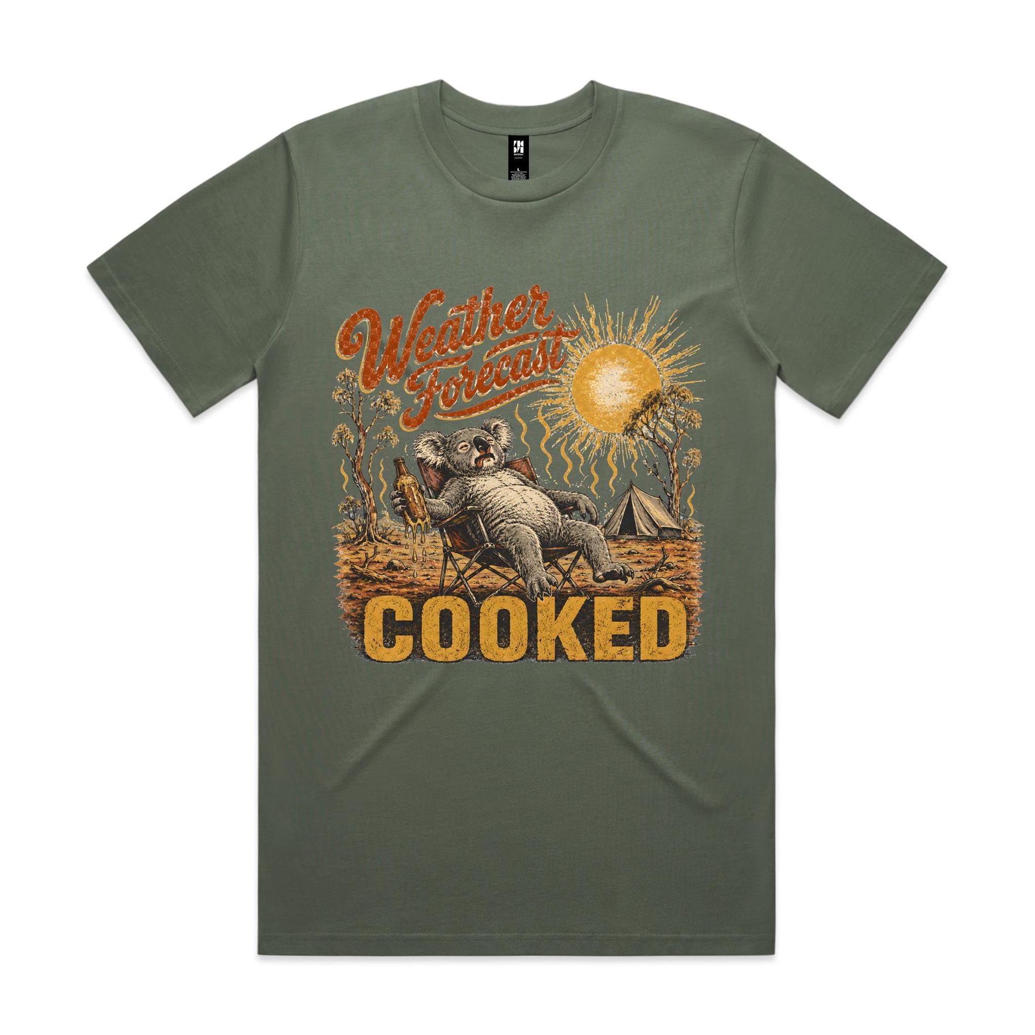 Weather Forecast: Cooked — Koala Camping Tee