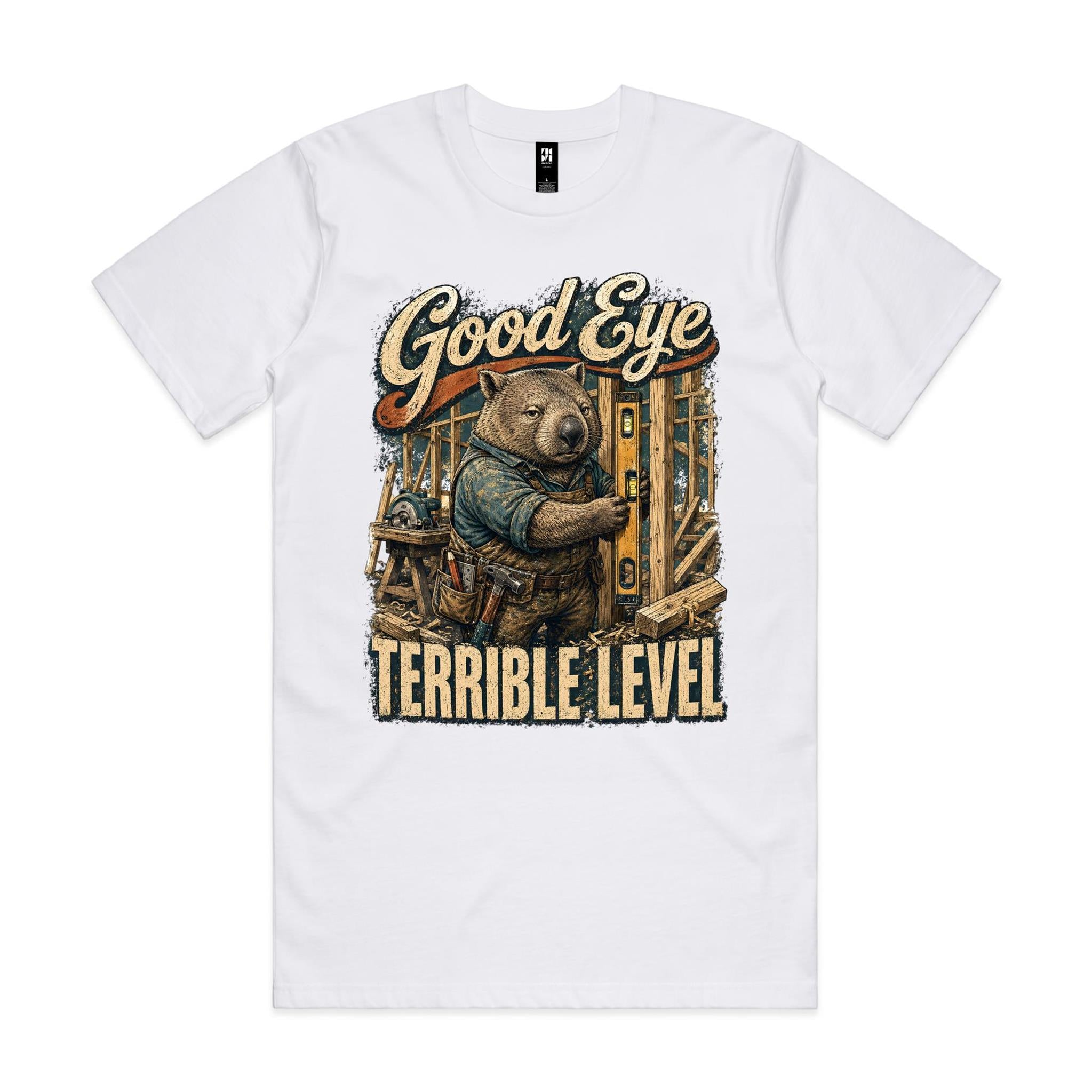 Good Eye, Terrible Level | Wombat Chippy Tee