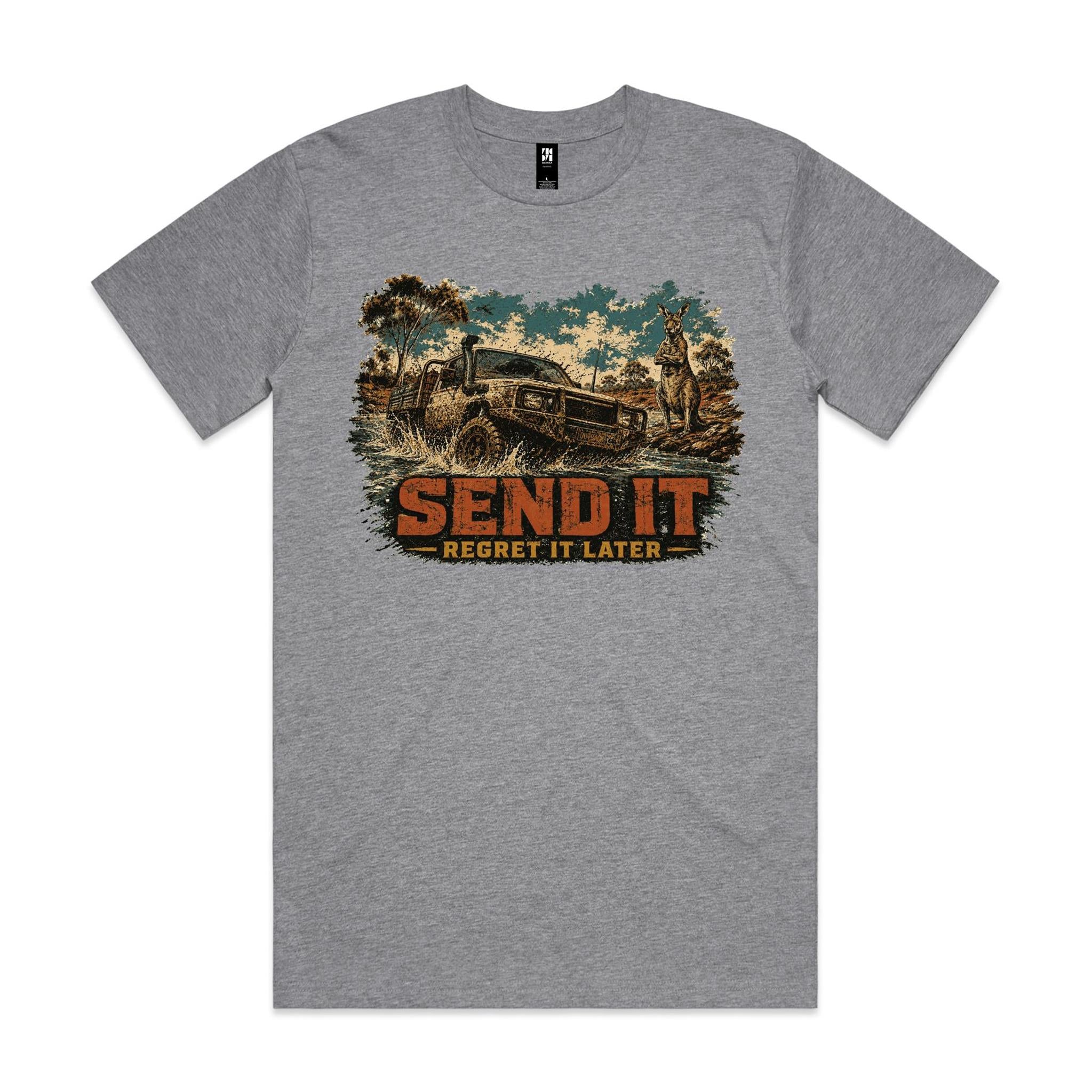 Send It, Regret It Later — 4WD Kangaroo Tee