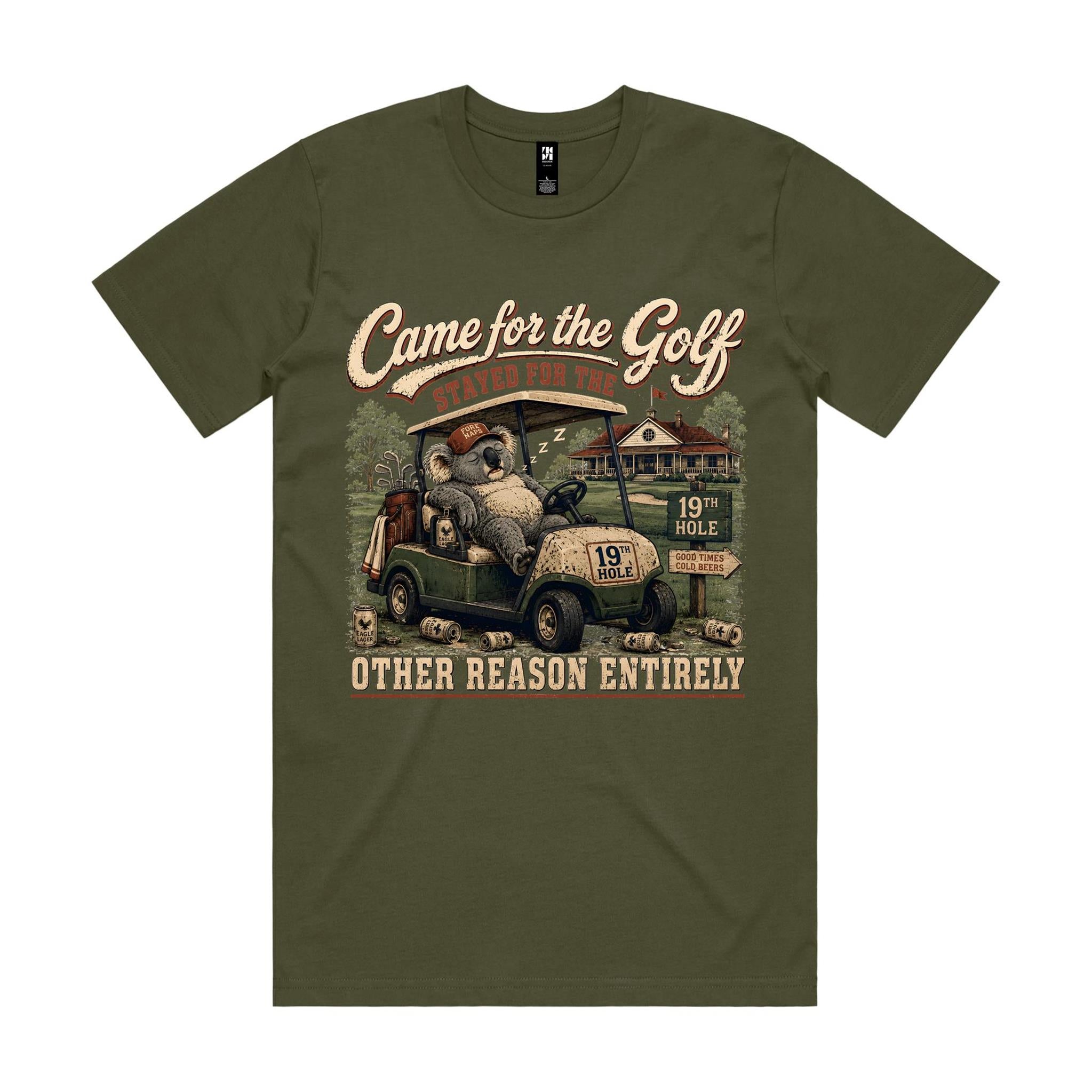 Came for the Golf — Stayed for the 19th Hole | Koala Golf Tee