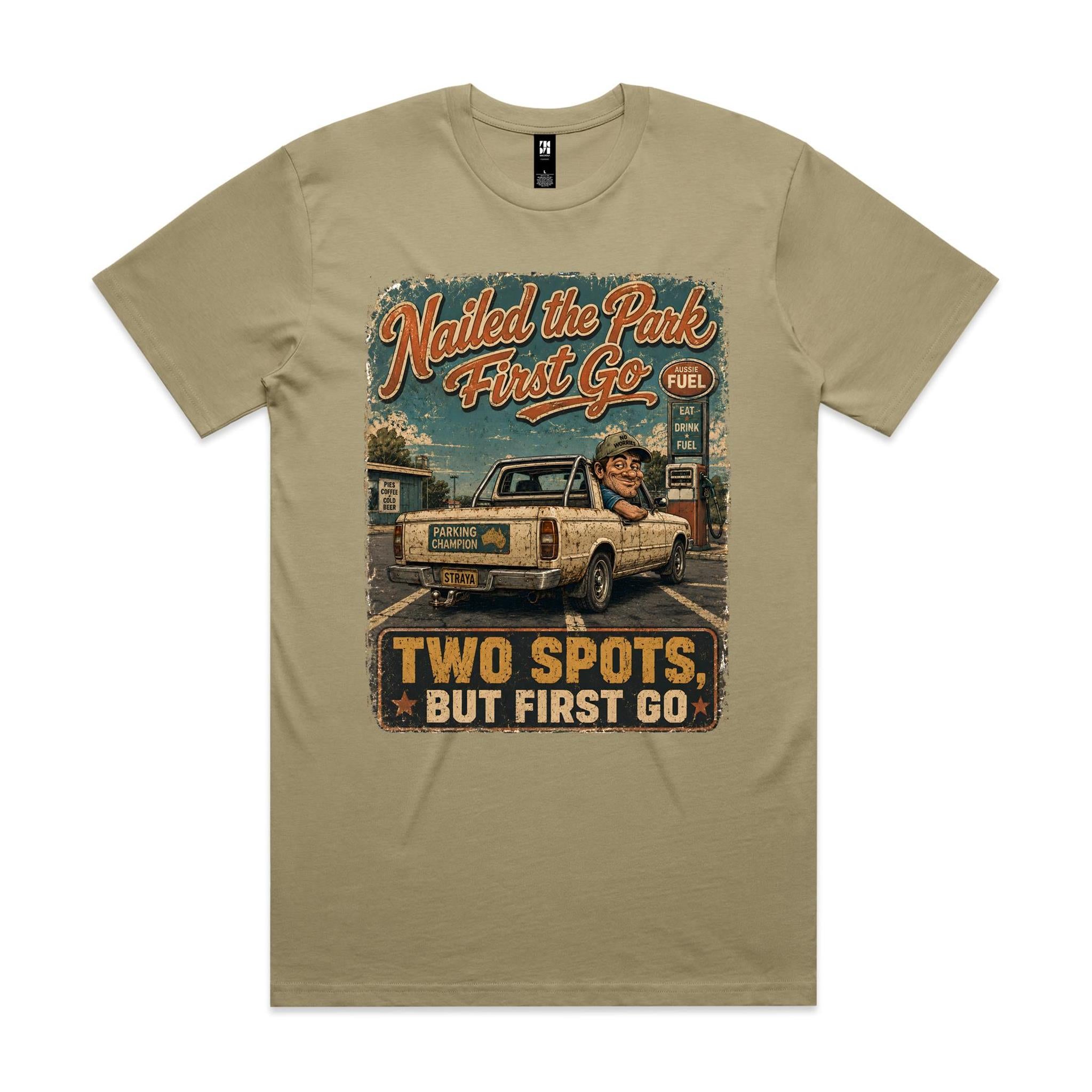 Nailed the Park First Go | Parking Champion Tee