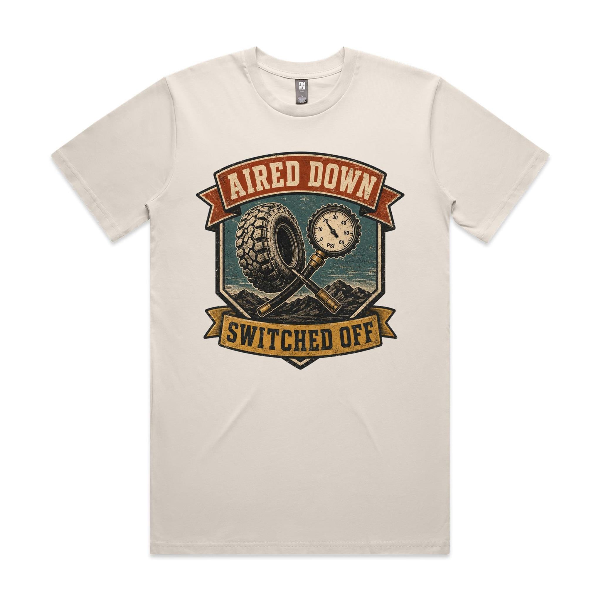 Aired Down, Switched Off — 4WD Tee