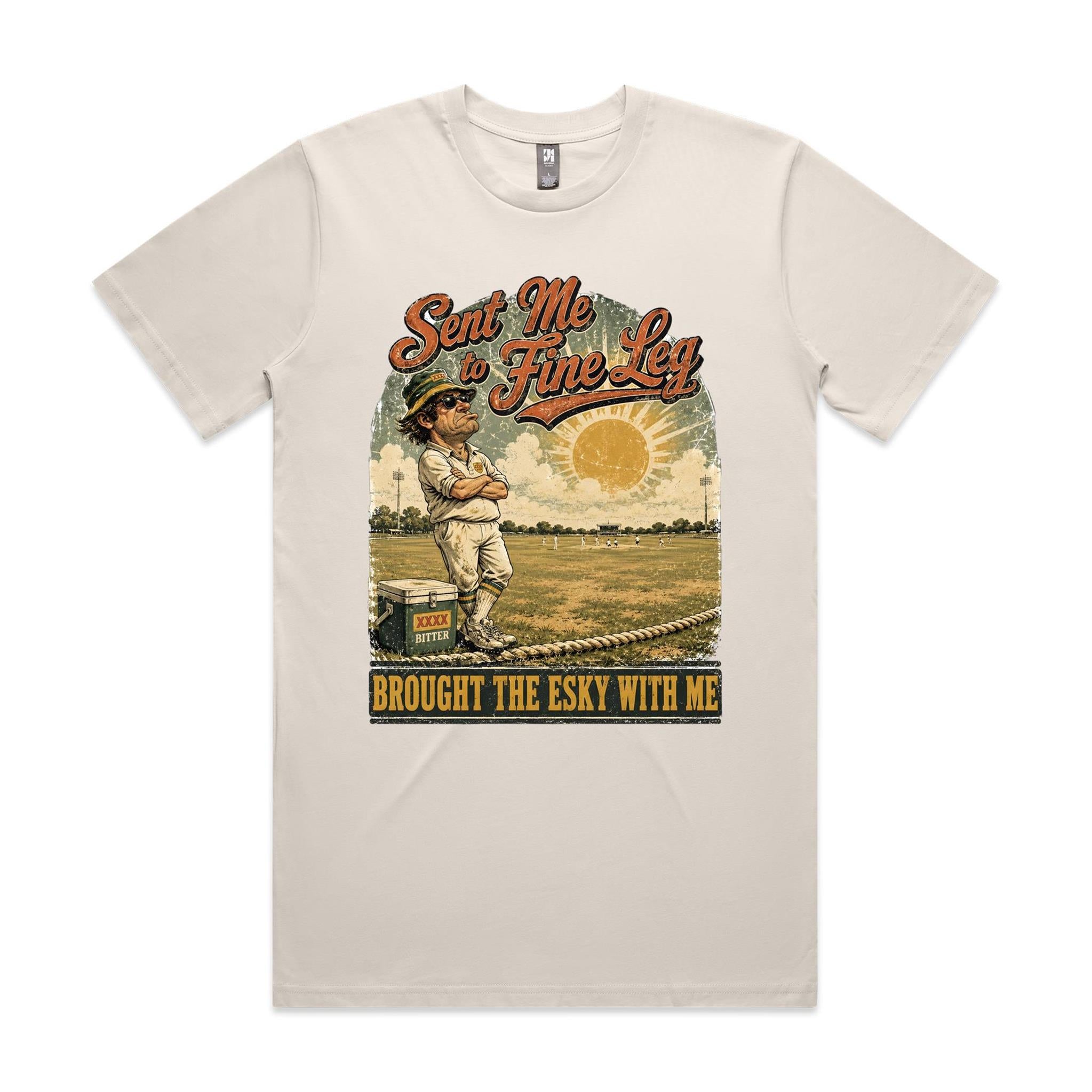 Sent Me to Fine Leg | Cricket Tee