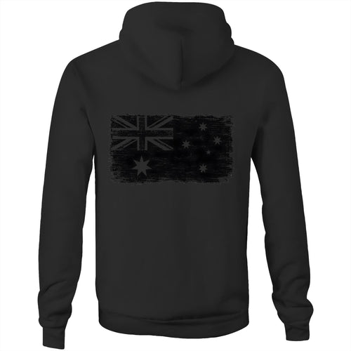 Black Australian Flag  Hoodie | Hoodies